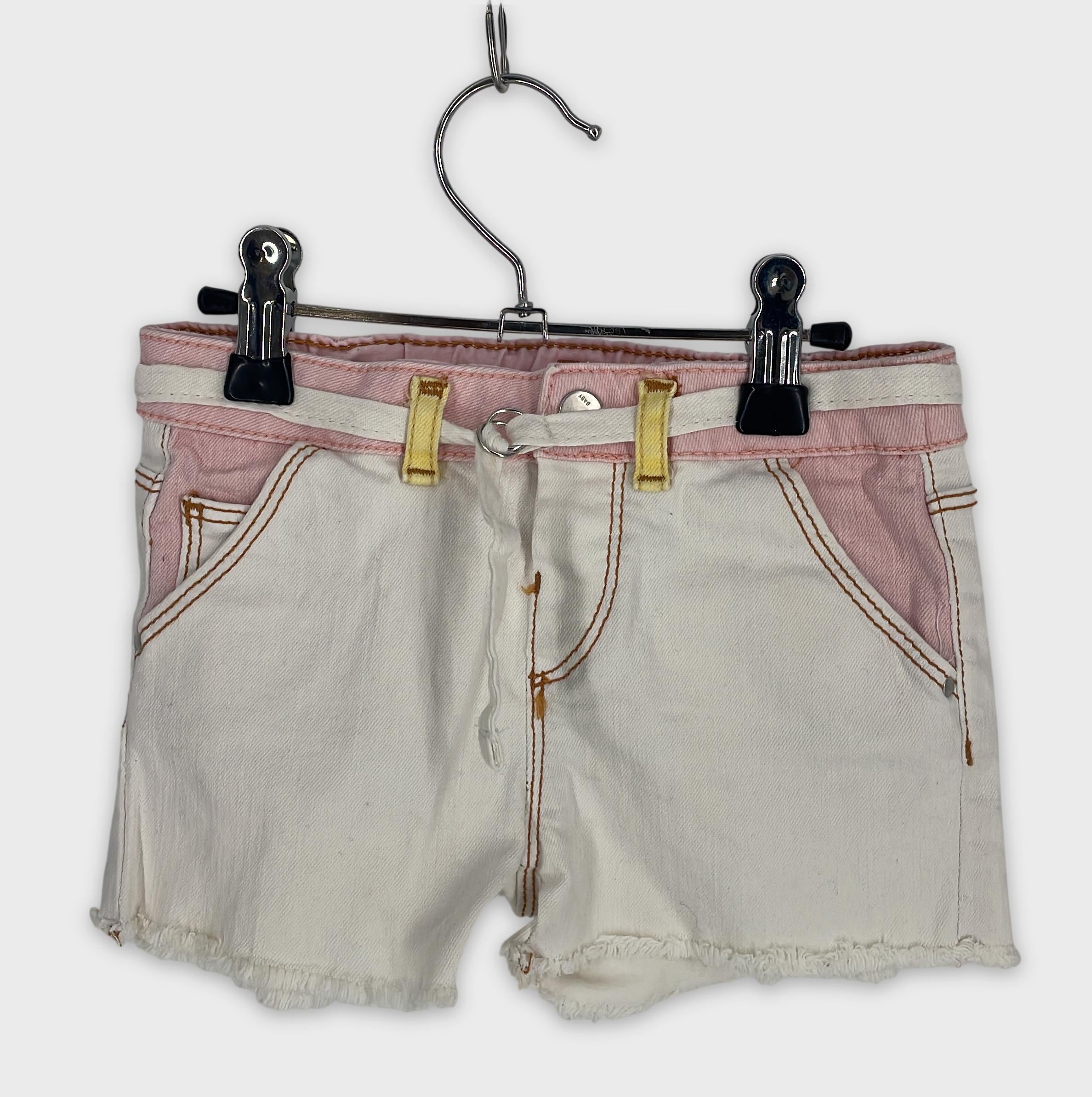 0-Zara BabyGirl - Short en jean - 2/3 ans
