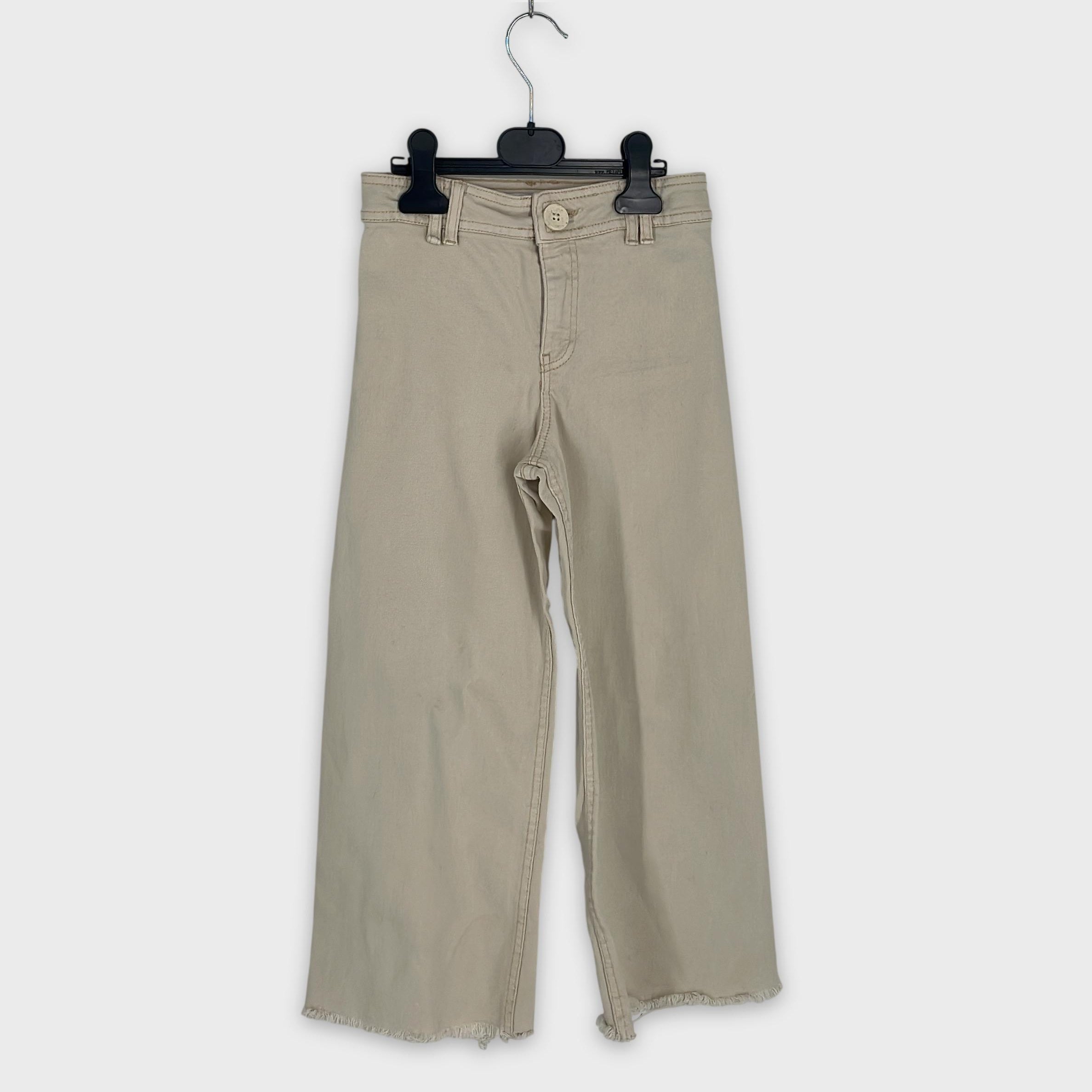 0-ZARA - Pantalon droit crop - Taille 9 ans (134 cm)
