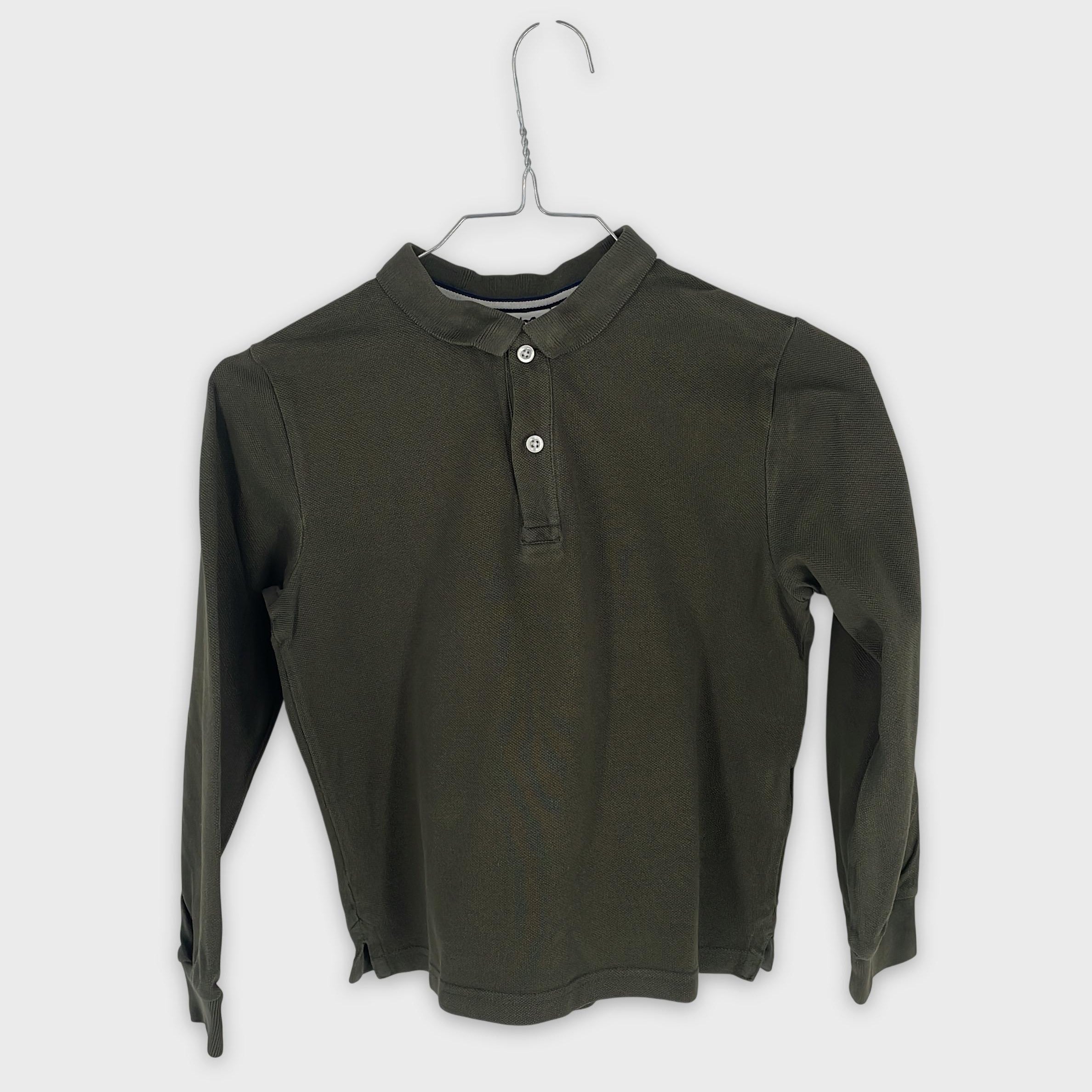 0-CYRILLUS - Polo manche longue - Taille 8 ans