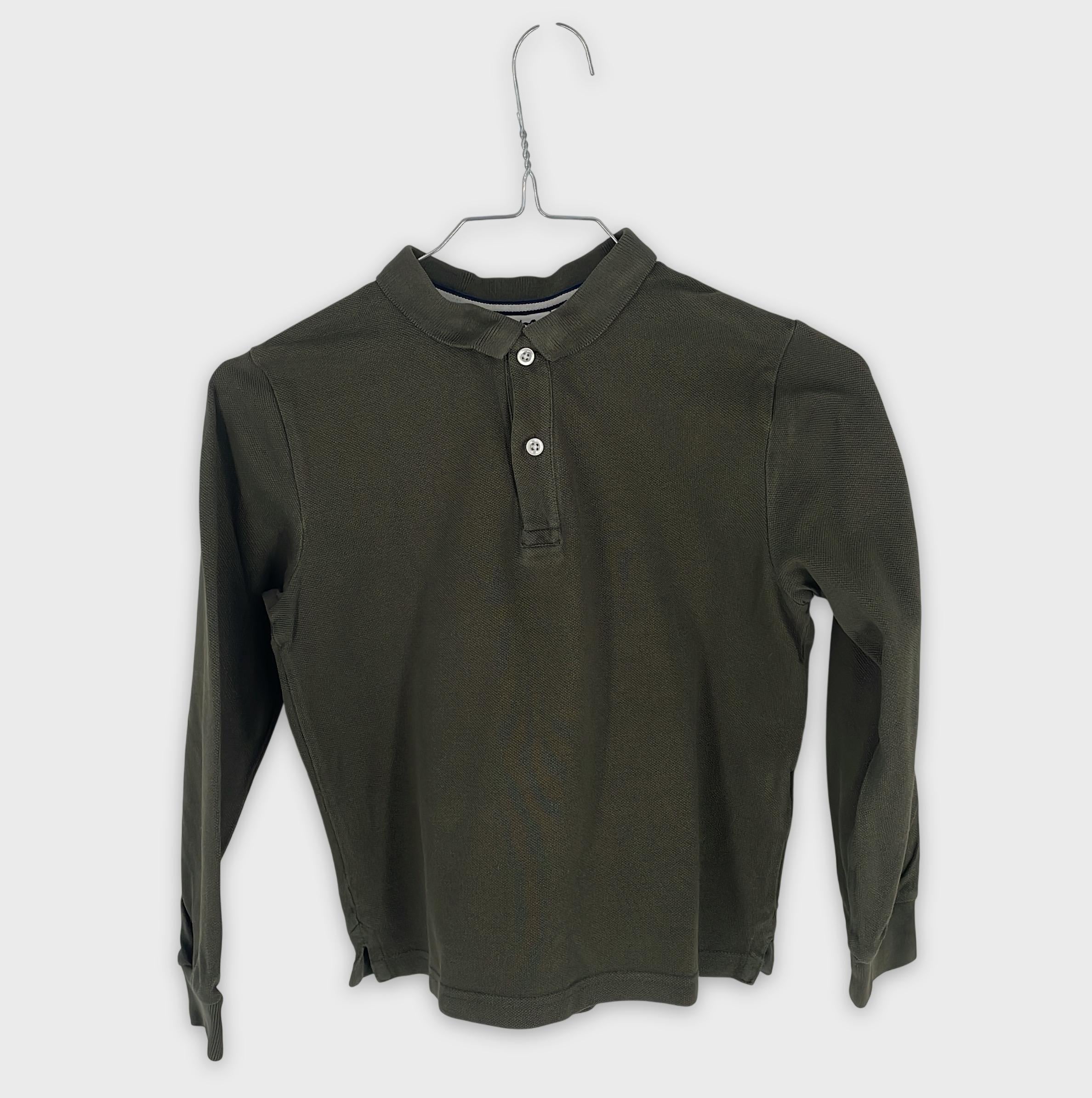 0-CYRILLUS - Polo manche longue - Taille 8 ans