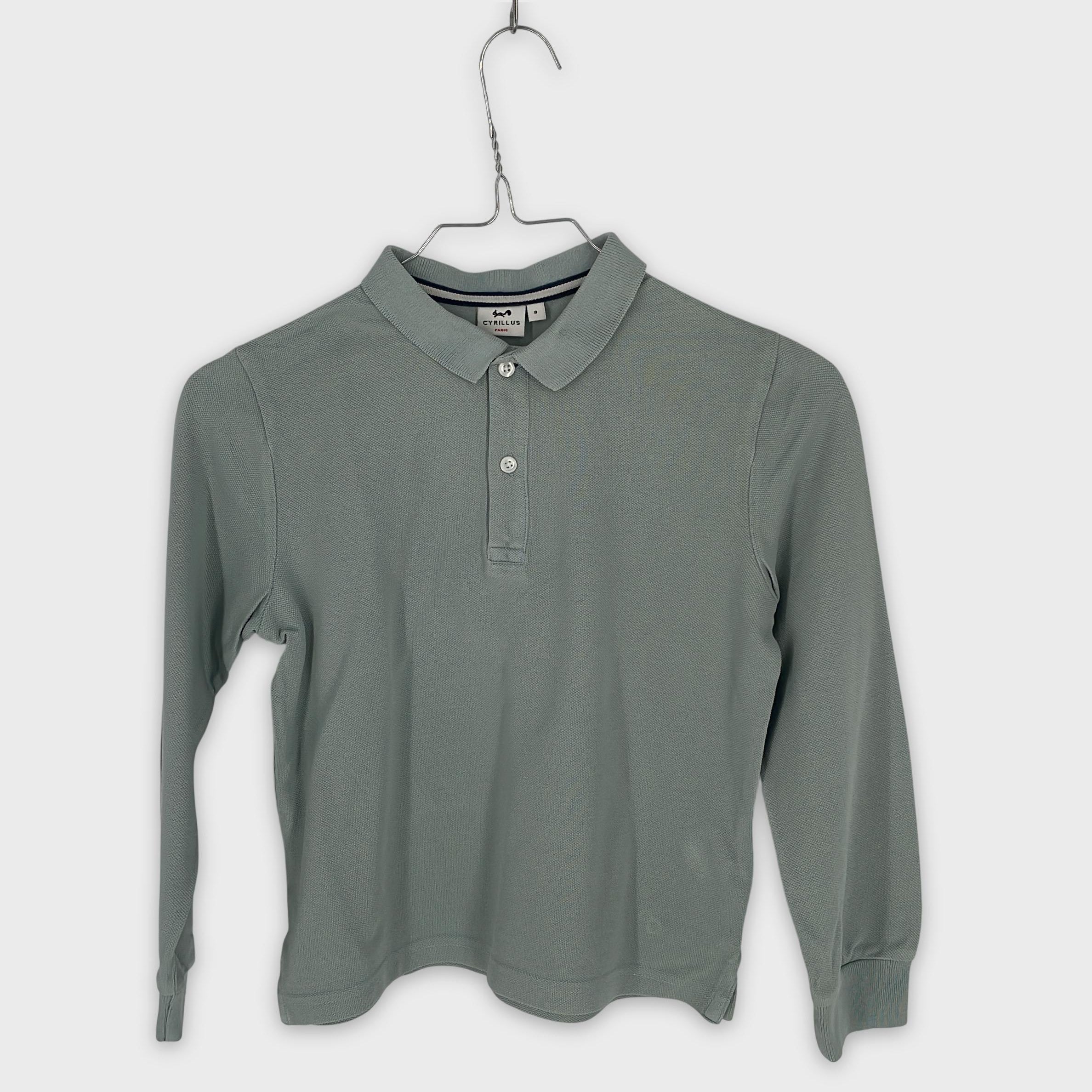 0-CYRILLUS - Polo manches longues - Taille 8 ans