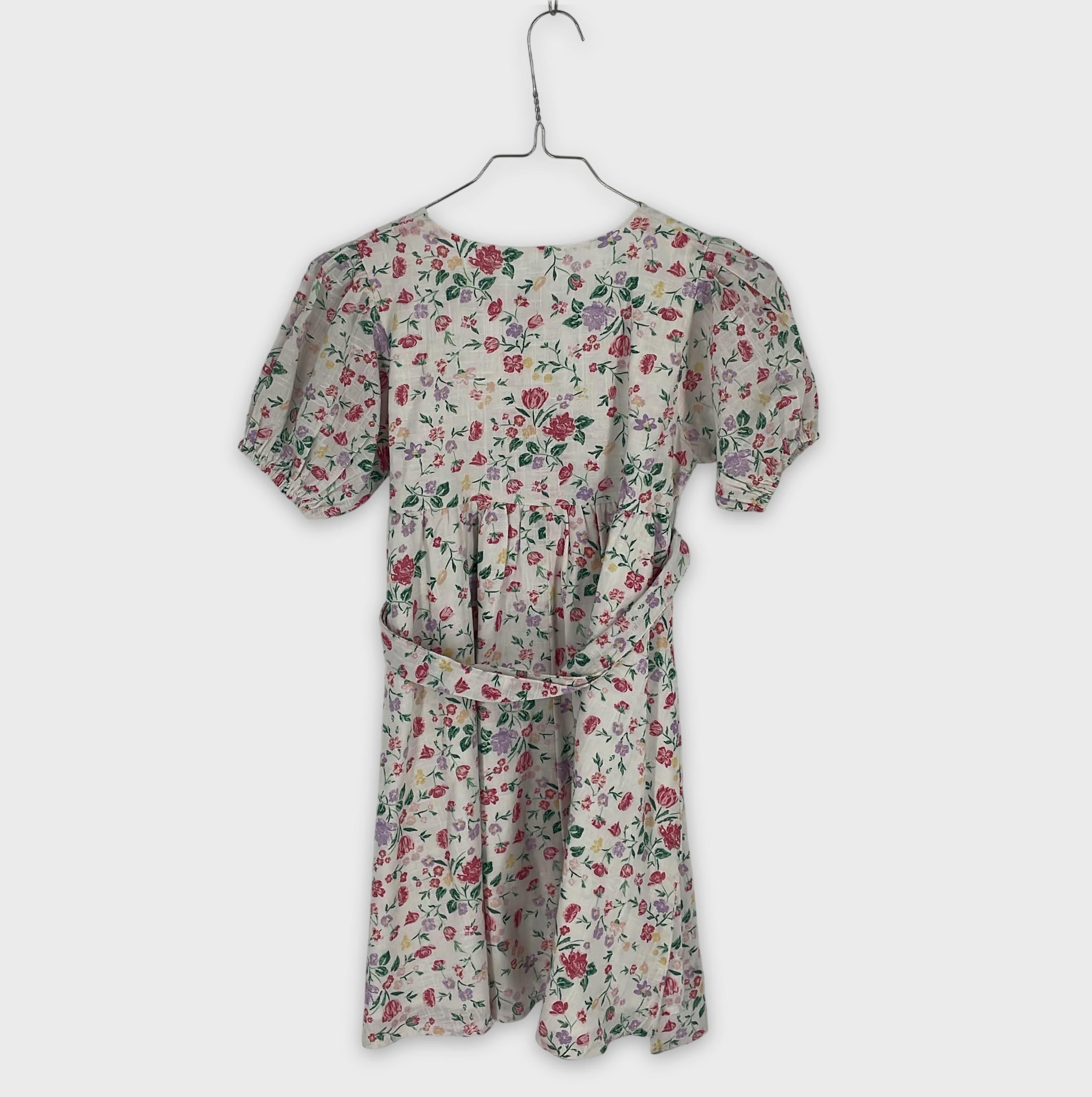 0-BUISSONIERE ET KIDS - Robe fleurie - 10-11 ANS