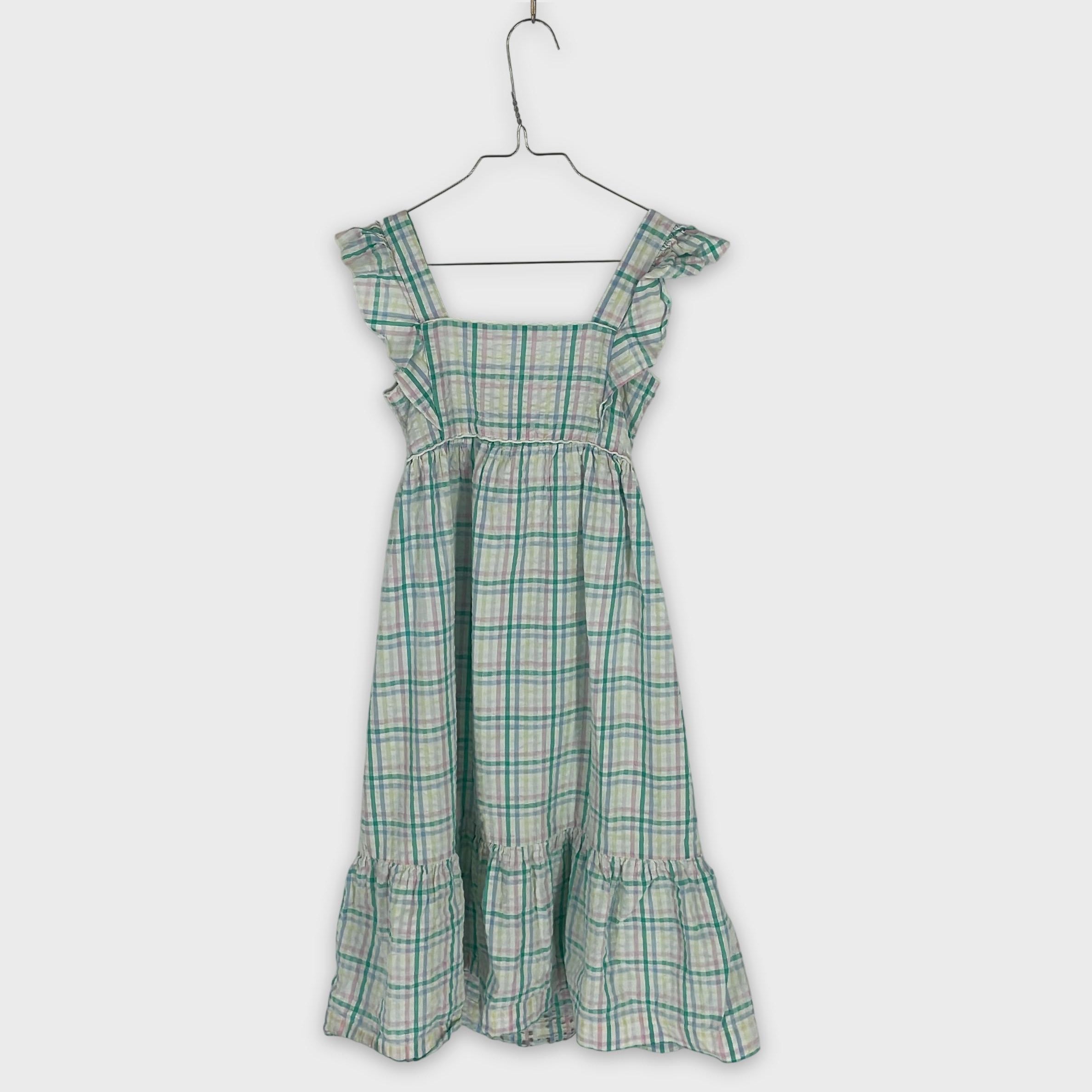 0-Buissonnière - Robe à carreaux - 8-9 ans