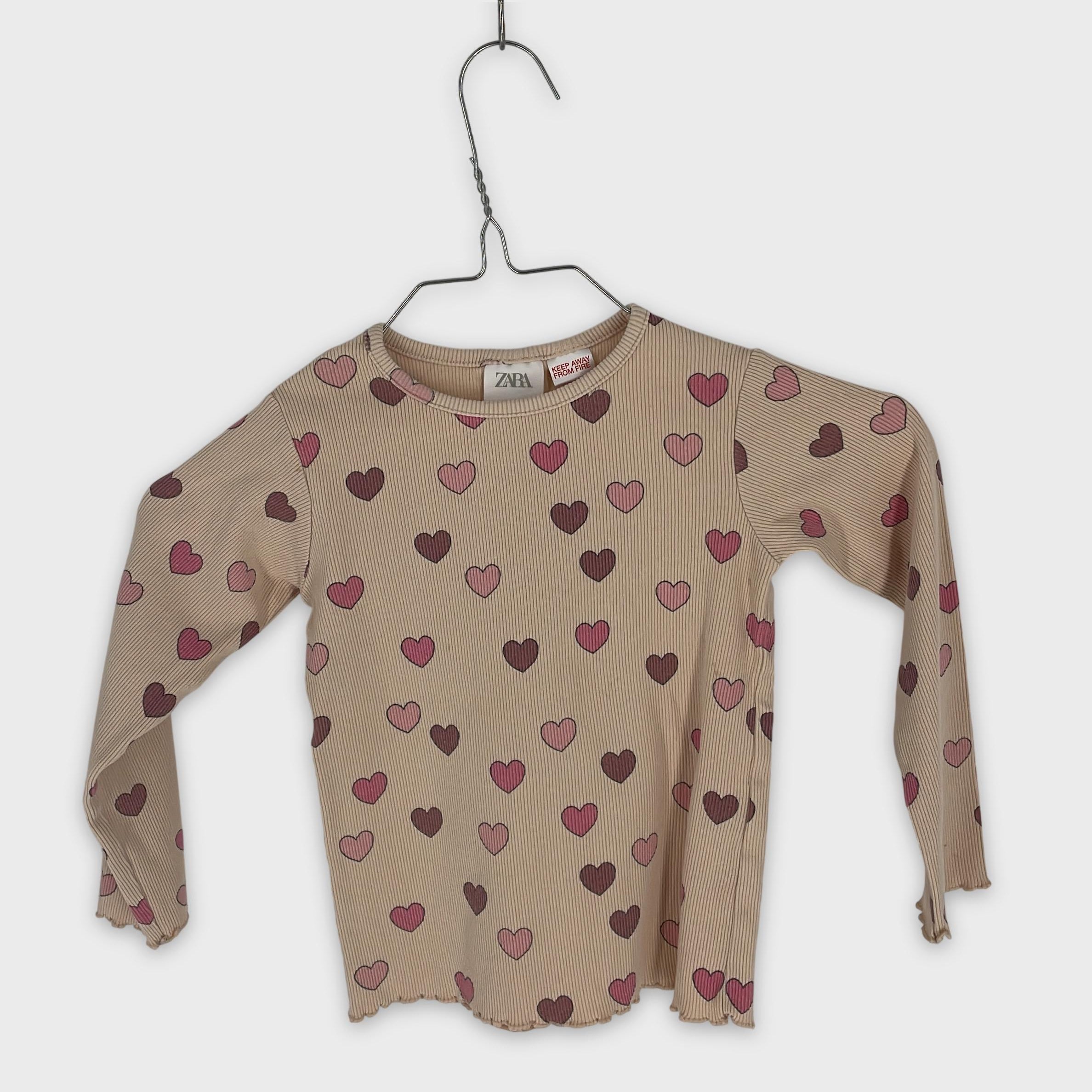 0-ZARA - Haut côtelé - 3-4 ans (104 cm)