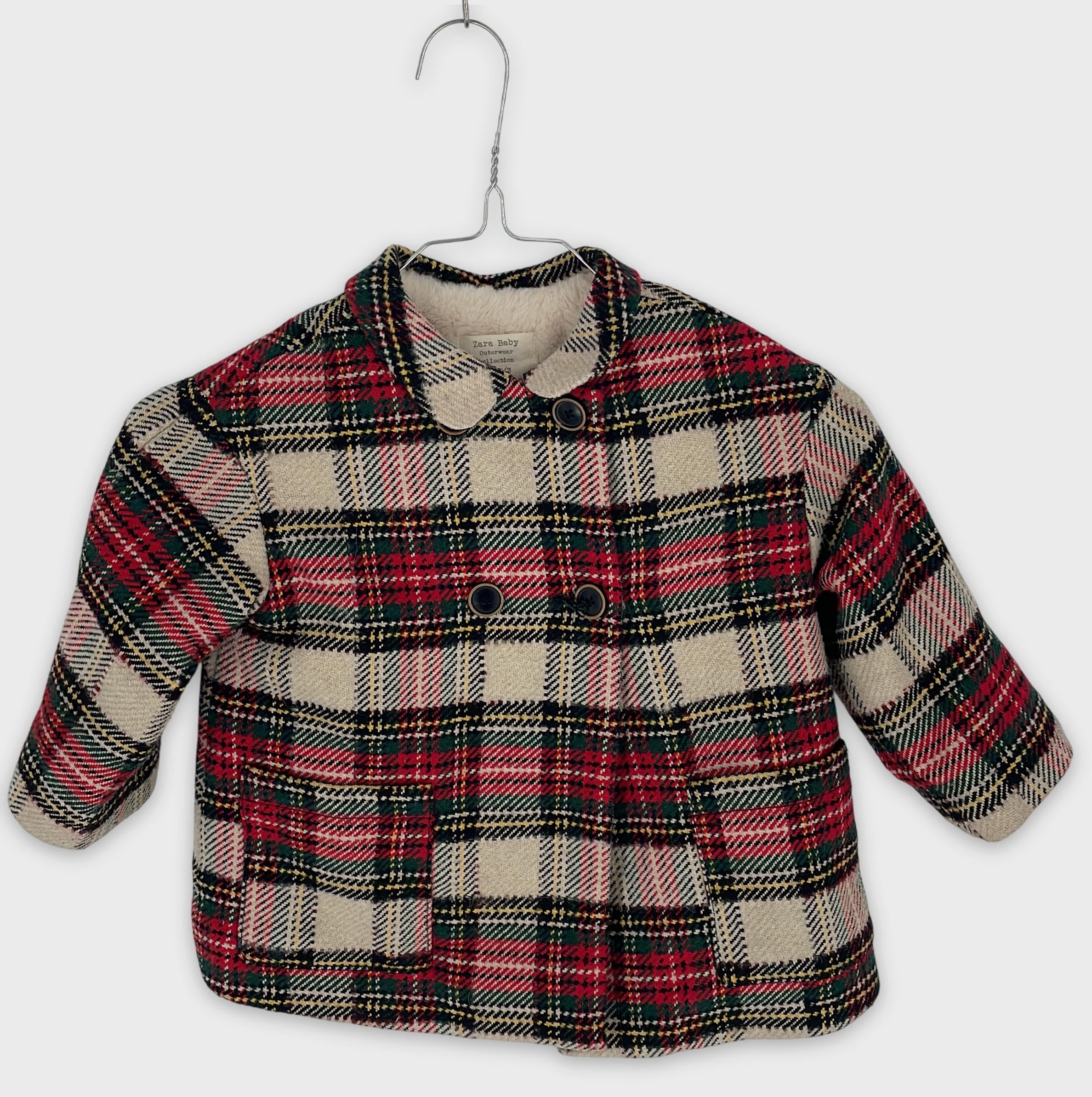0-Zara Baby - Veste à carreaux - 2/3 ans