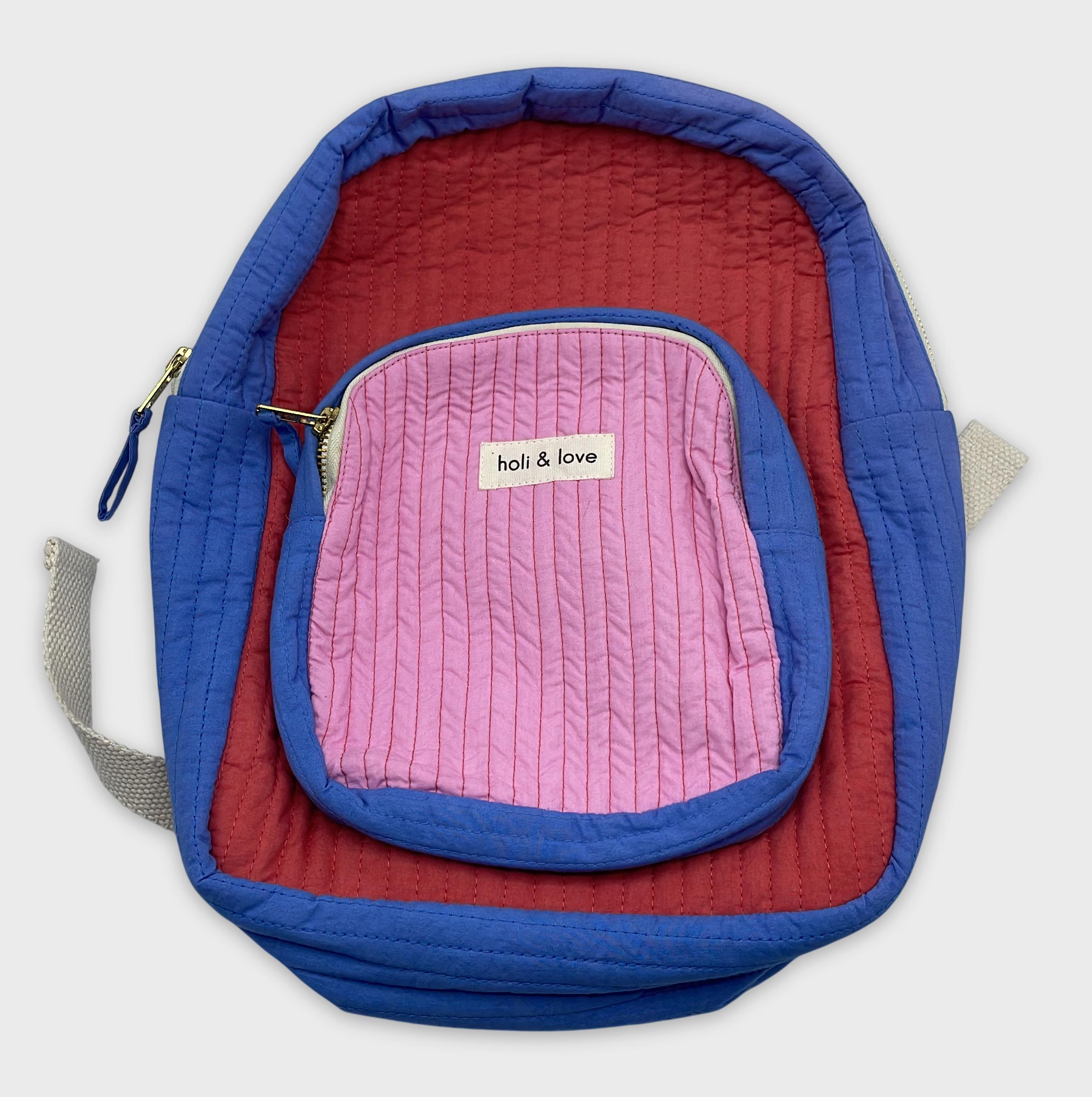 0-Holi & Love - Sac à Dos Matelassé - Taille Unique