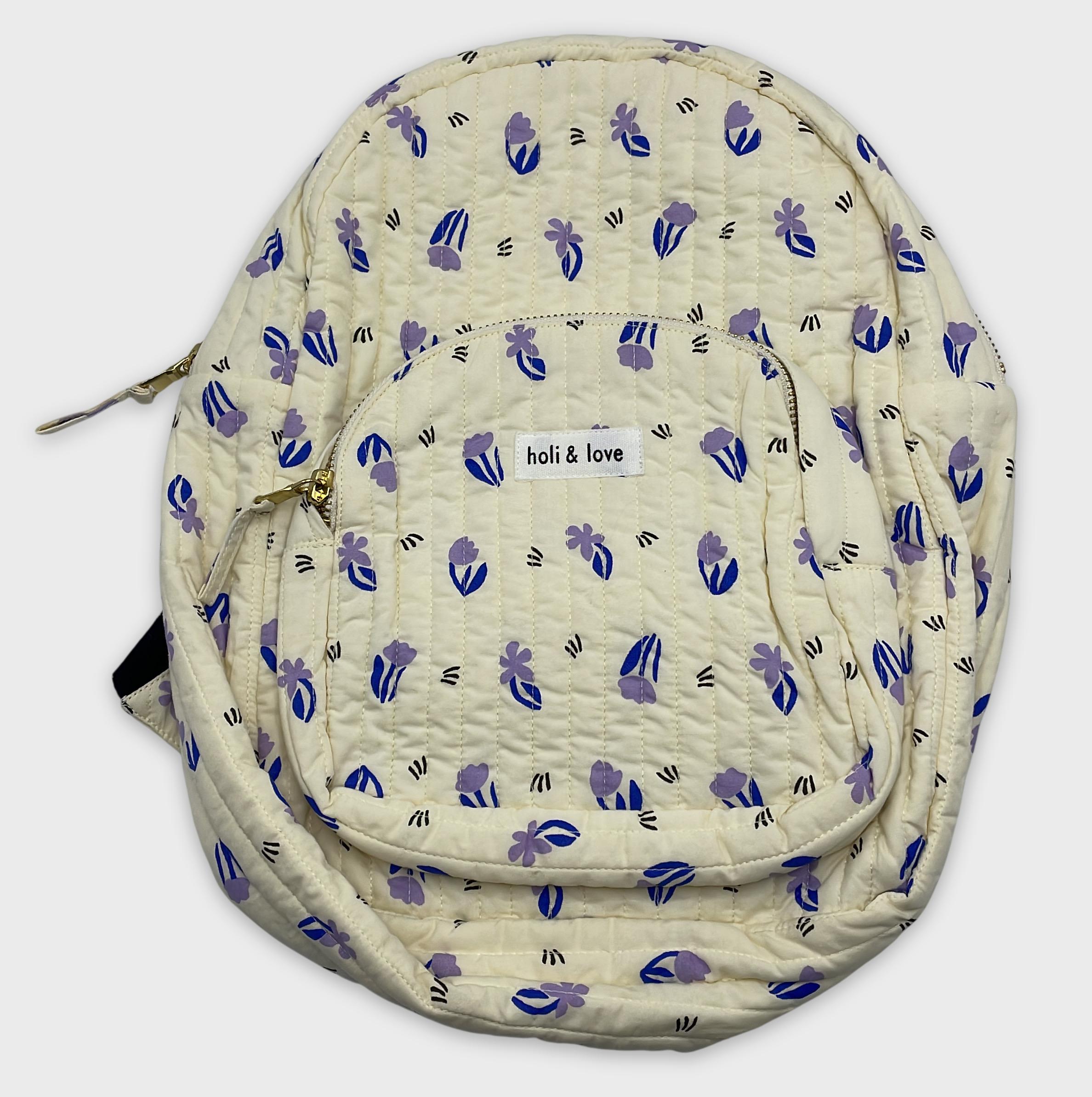 0-Holi & Love - Sac à Dos Matelassé - Taille Unique