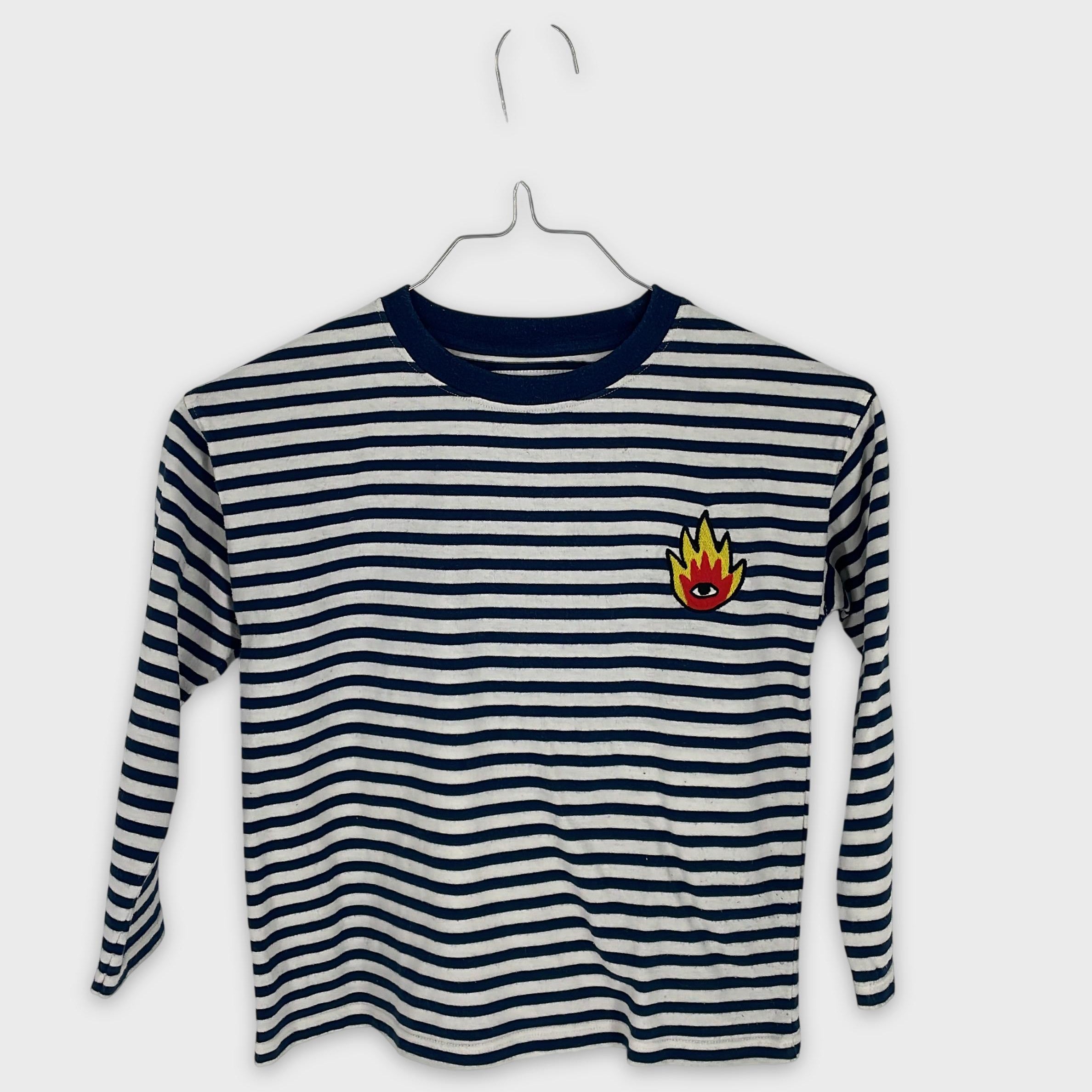 0-ZARA - T-shirt rayé - Taille 6-7 ans