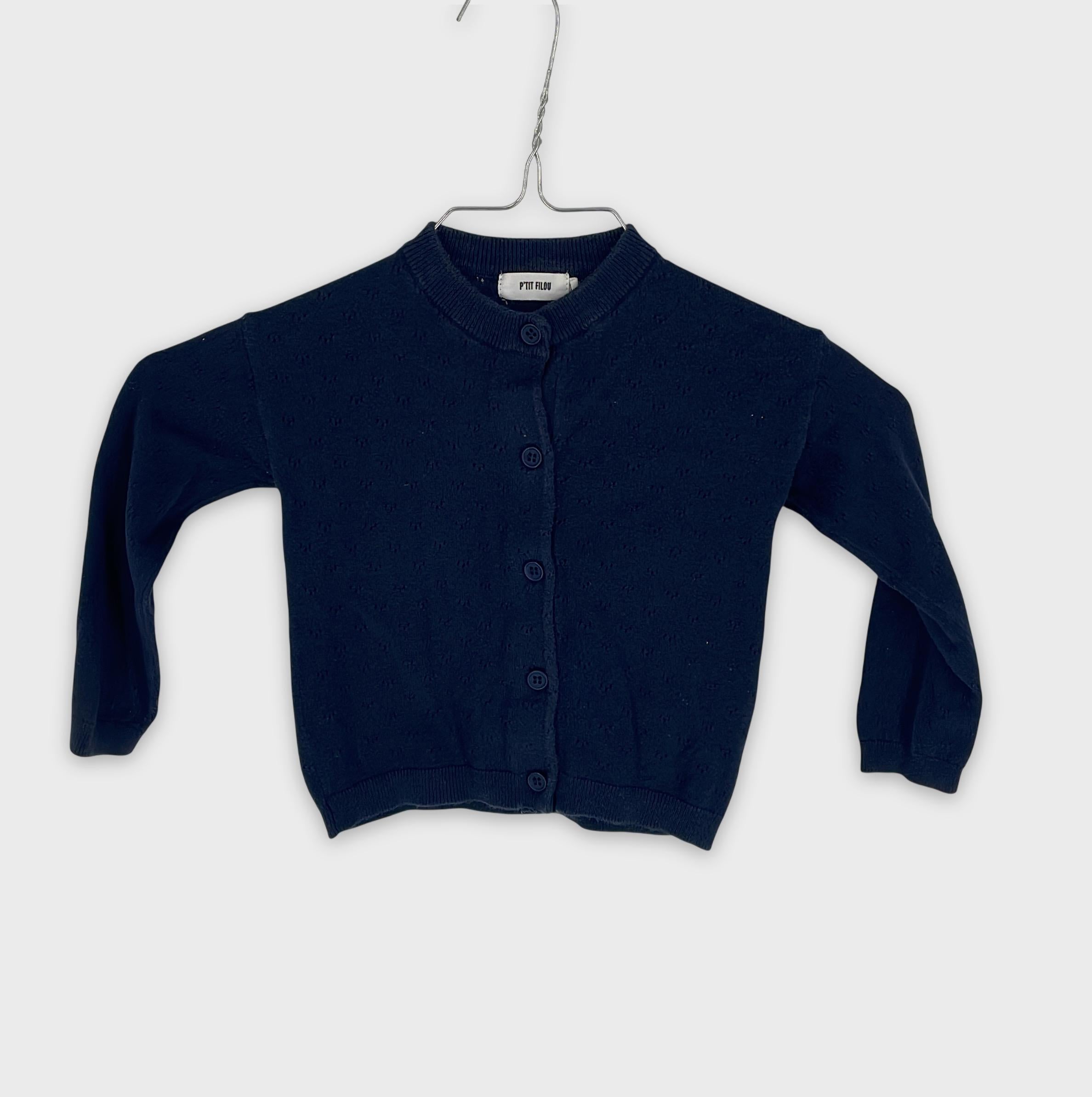 0-PTIT FILOU - Gilet - 18M