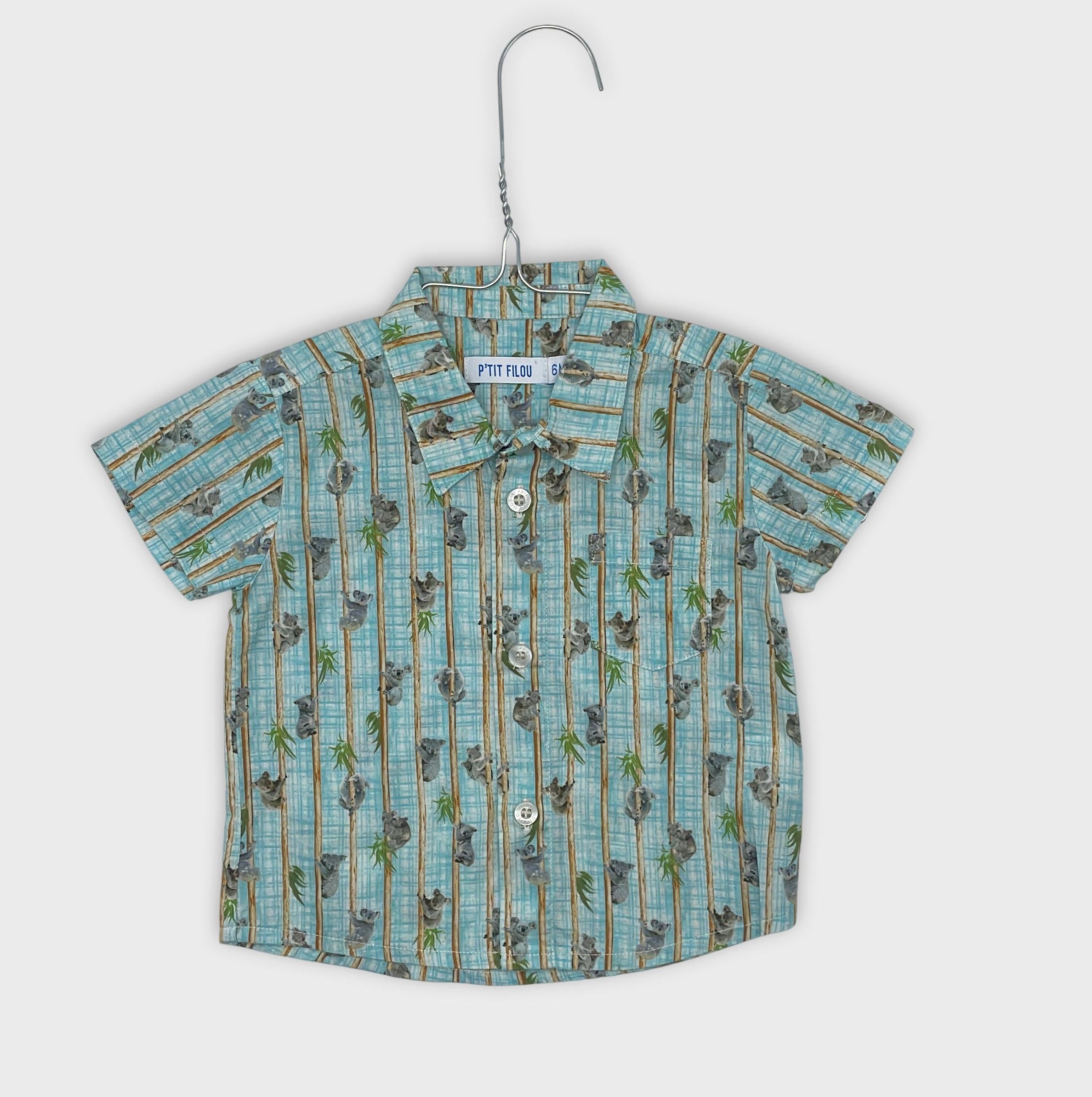 0-P'TIT FILOU - Chemise Bébé - 6M