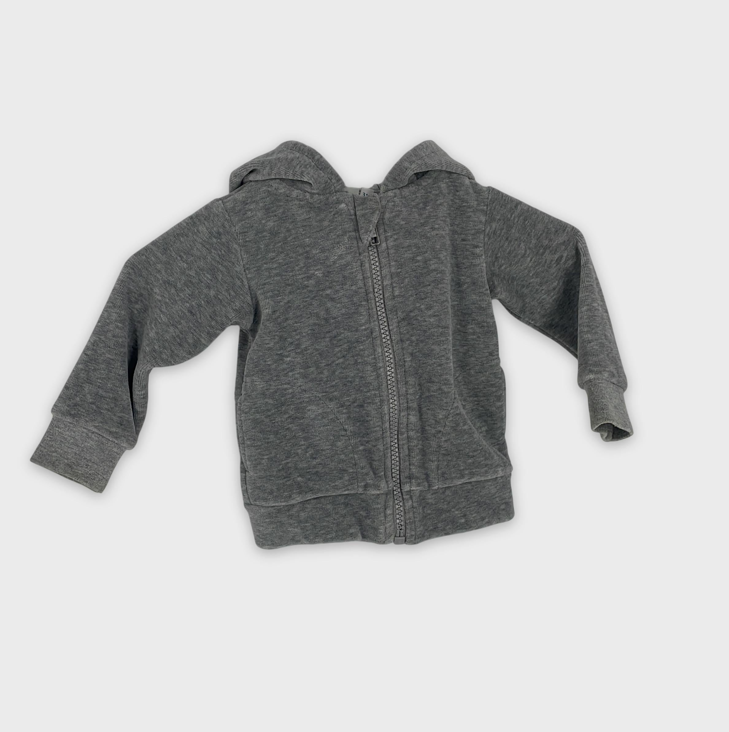 0-Mundo Melocotón - Gilet zippé à capuche - 3-6 mois