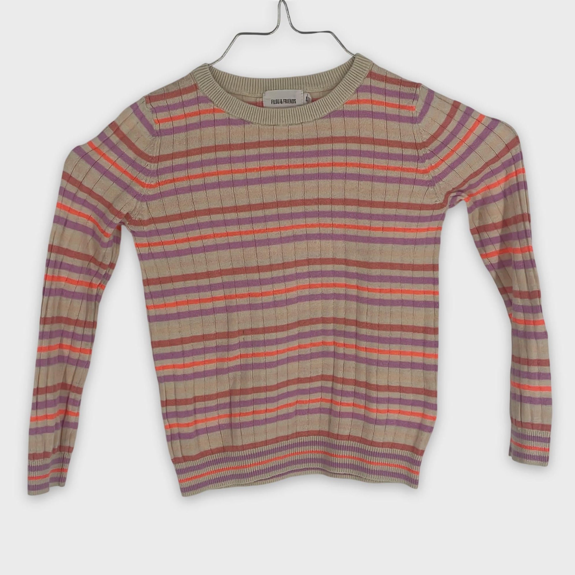 0-Filou & Friends - Pull - Taille 4 ans