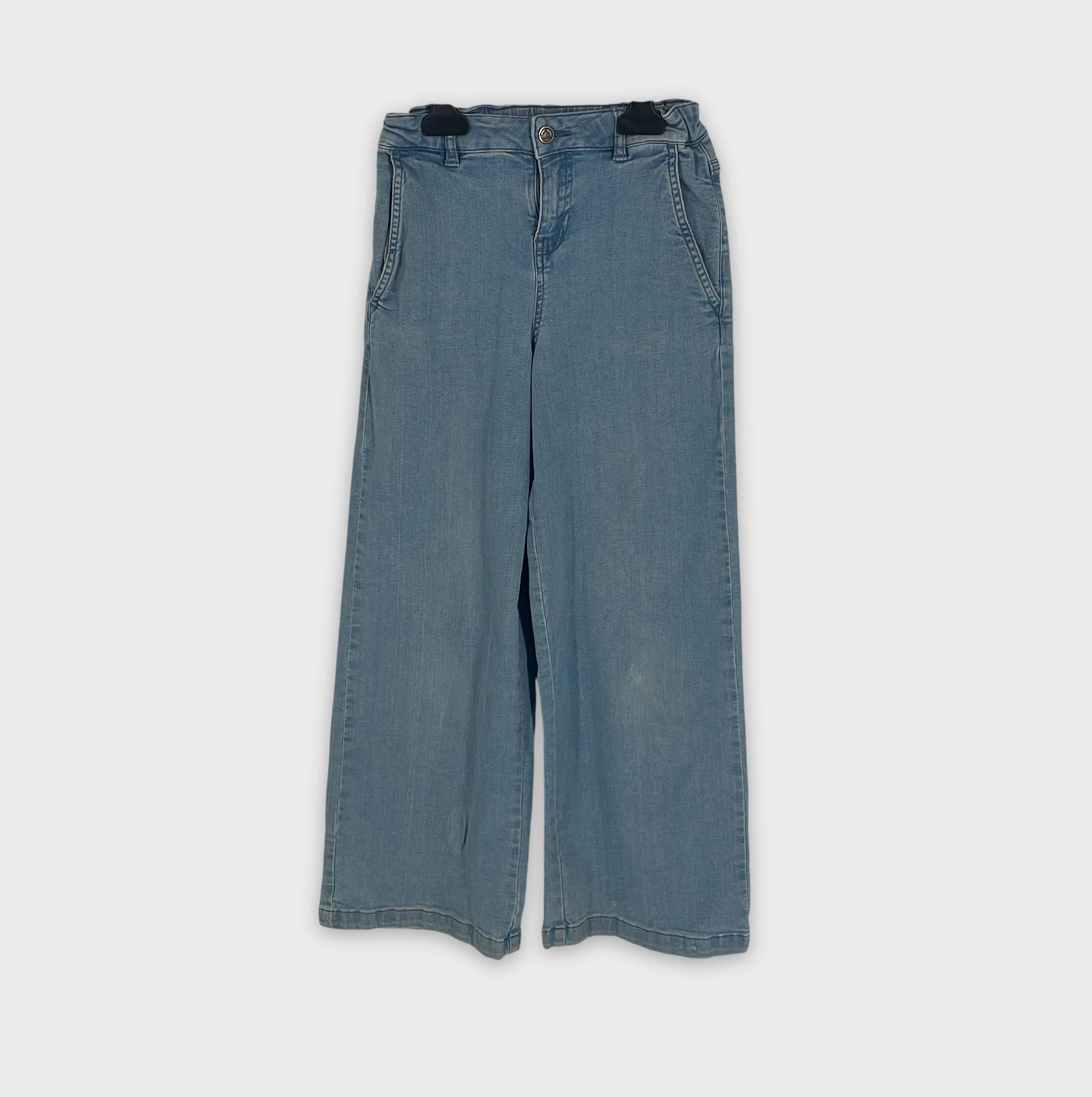0-Petit Bateau - Jean large - 10ans/140cm