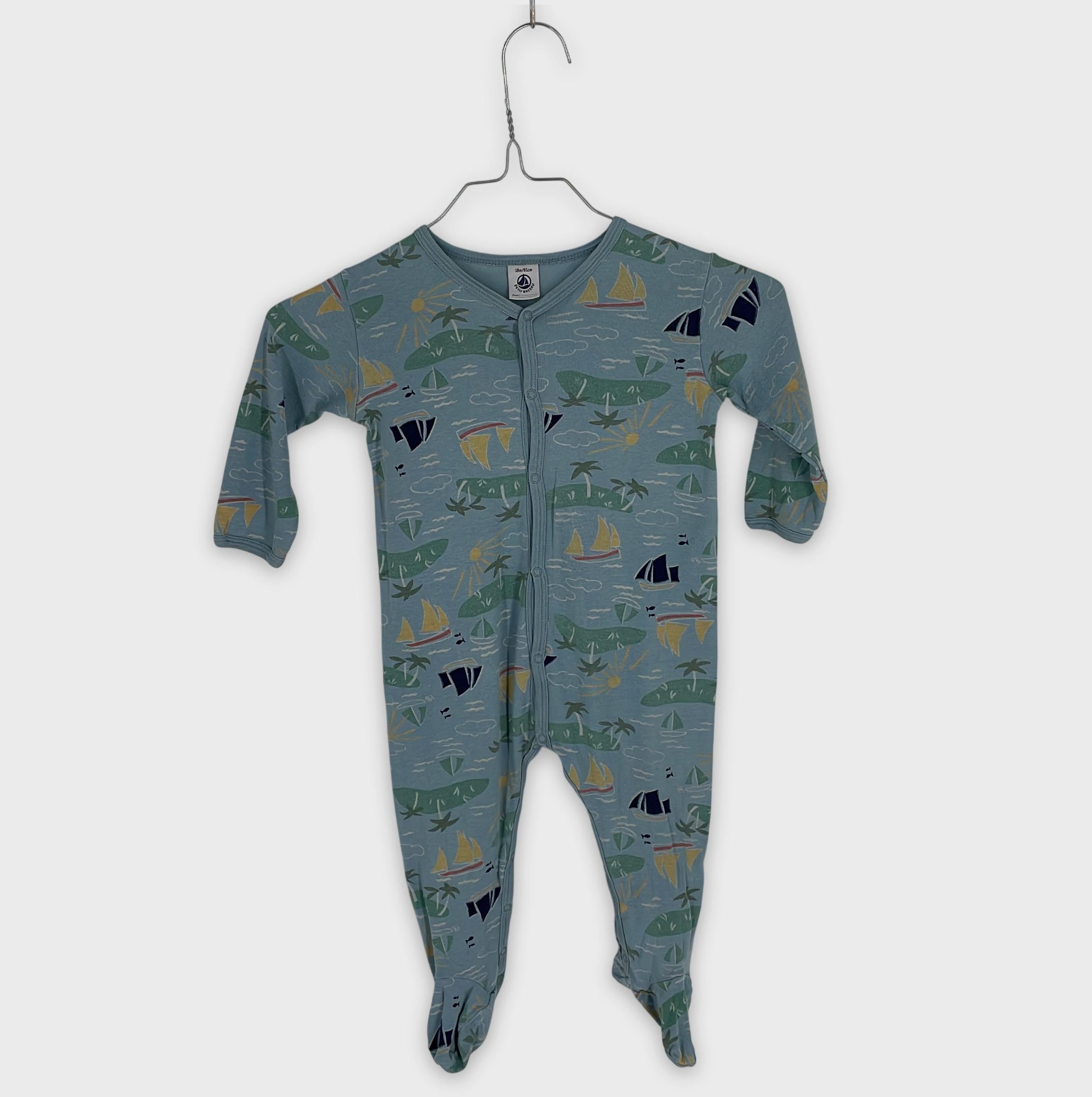0-Pyjama long Petit Bateau 18 mois