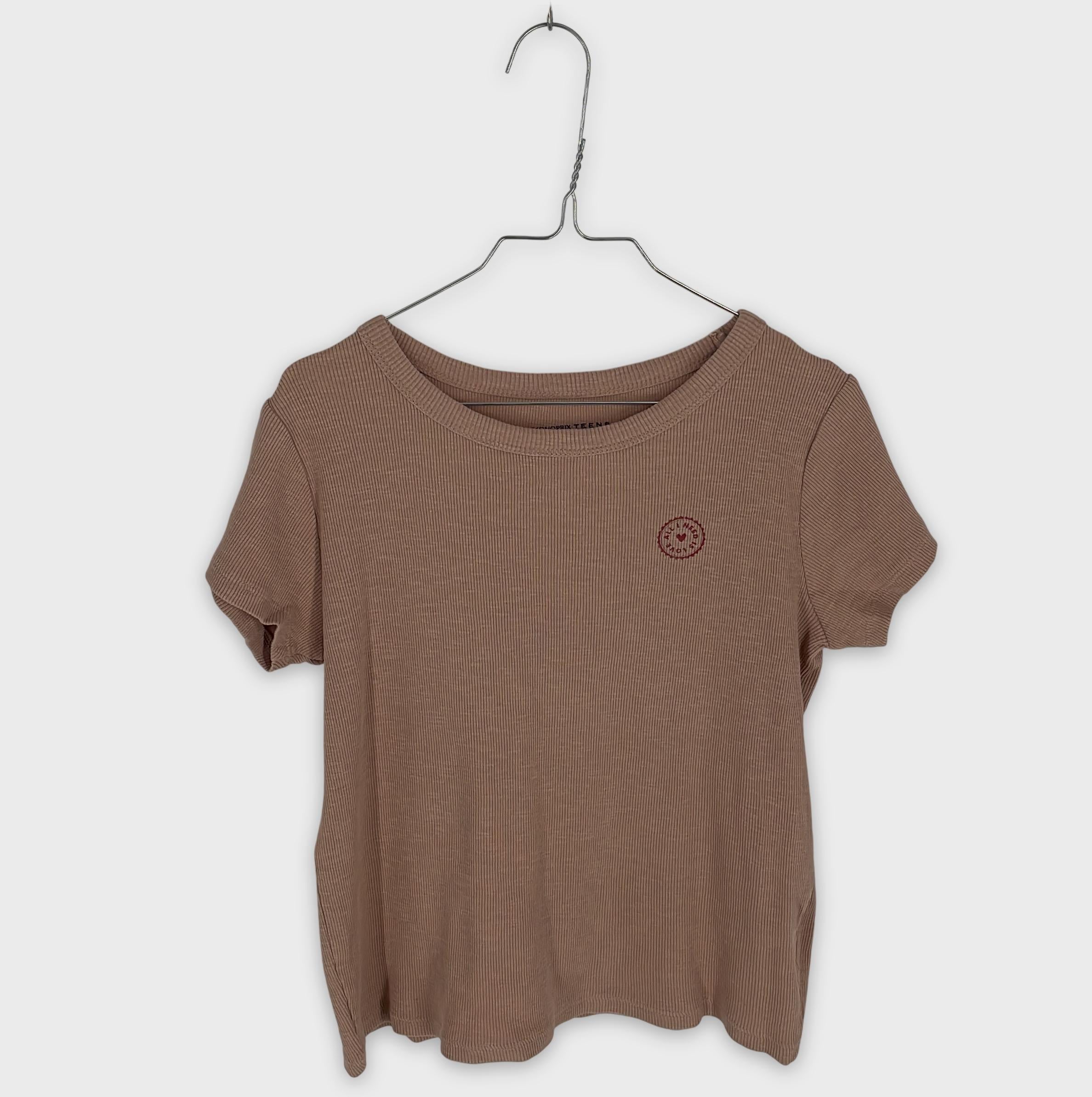 0-T-shirt manches courtes Monoprix 14 ans