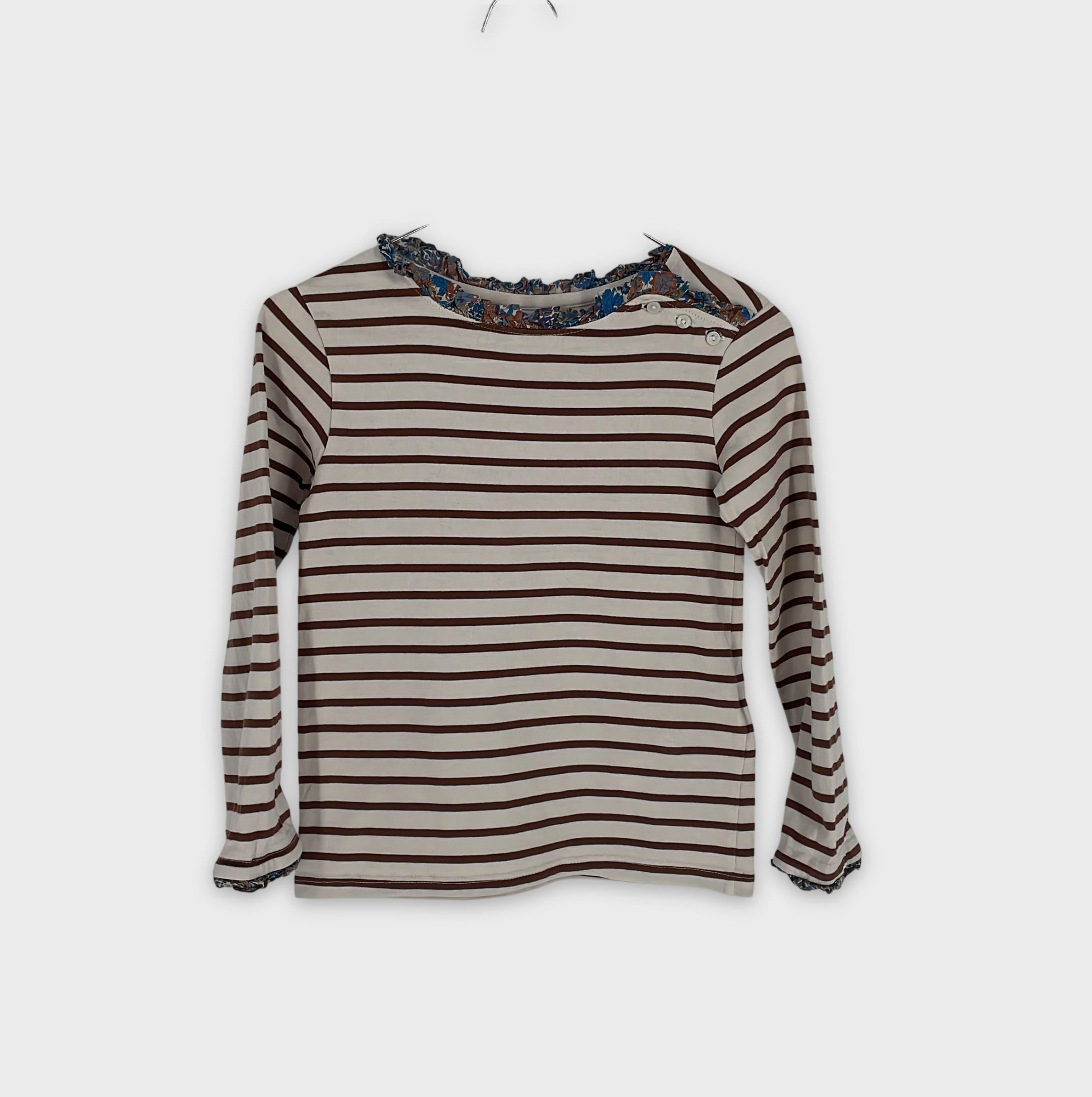 0-T-shirt manches longues Cyrillus 6 ans