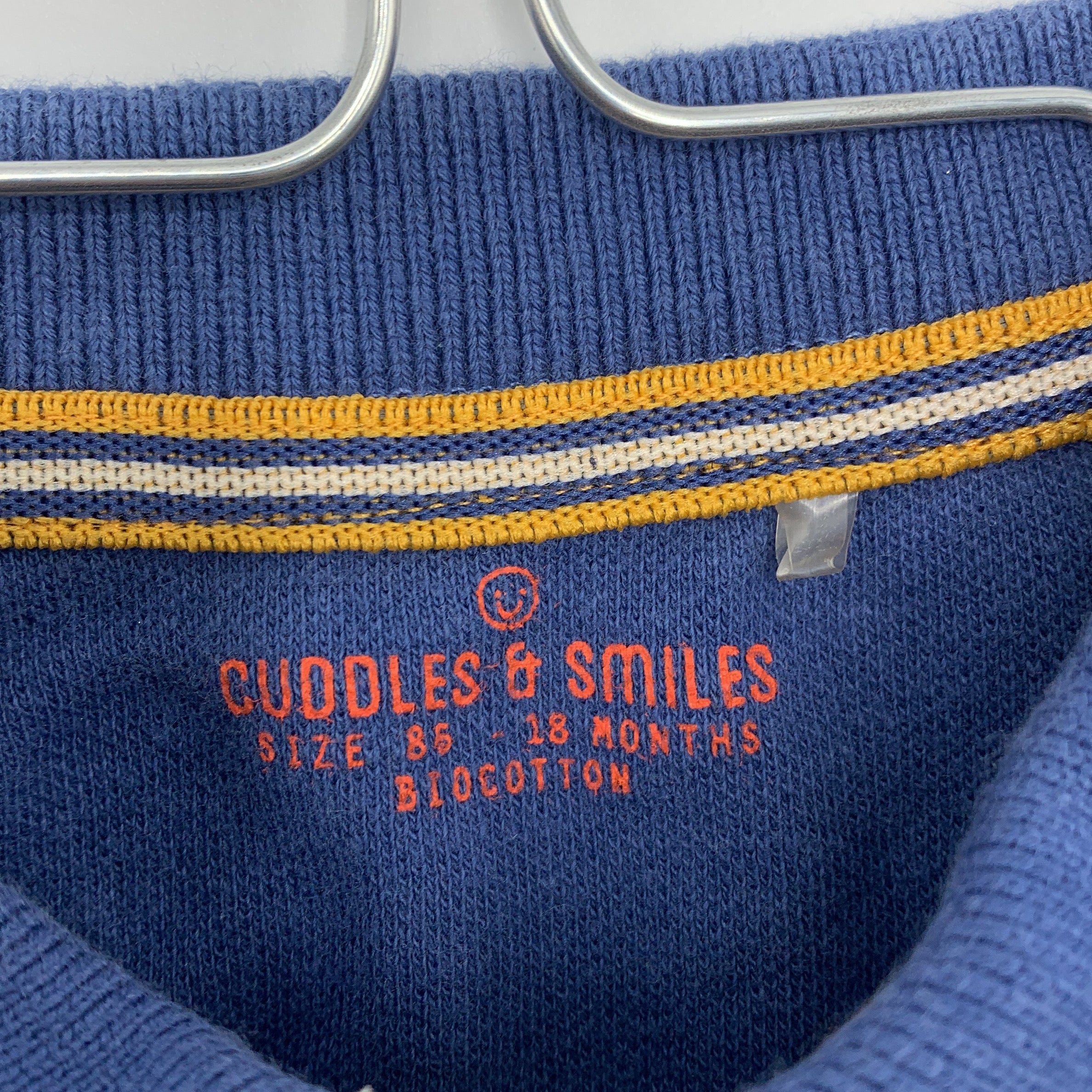 1-Cuddles & Smiles 👕 Polo à motifs - 18 mois
