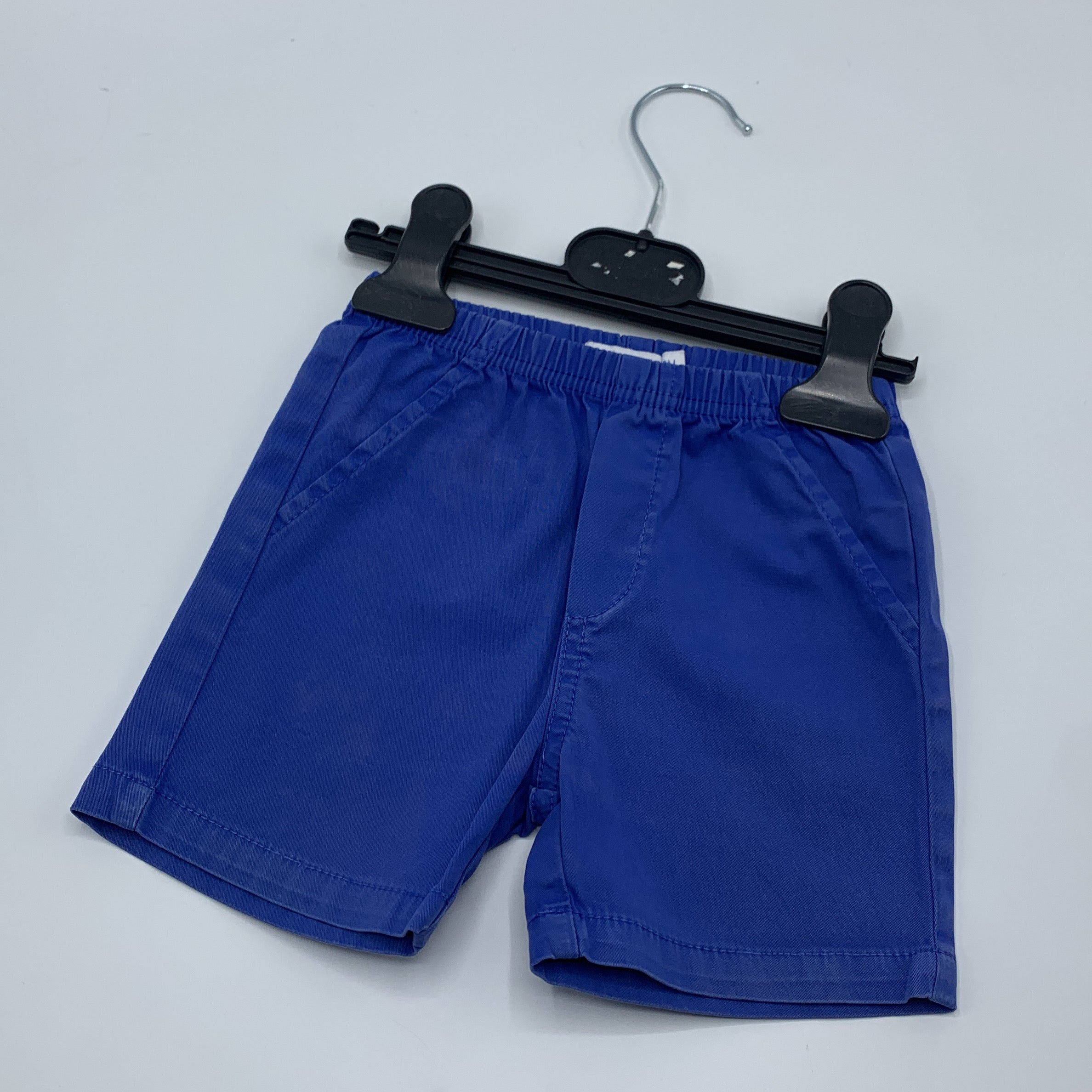 1-P'tit Filou 👖 Short bleu en coton pour enfant