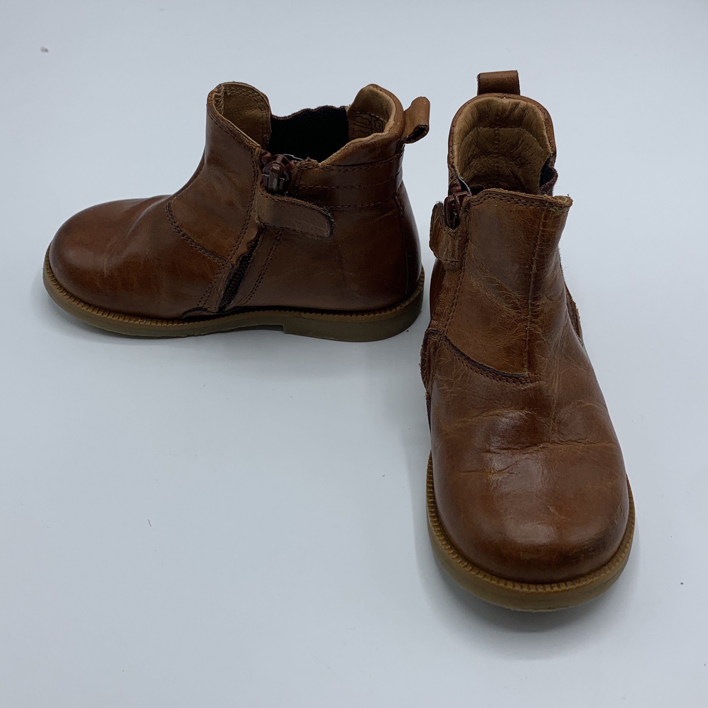 1-Bottines en cuir Franco Romagnoli 🥾