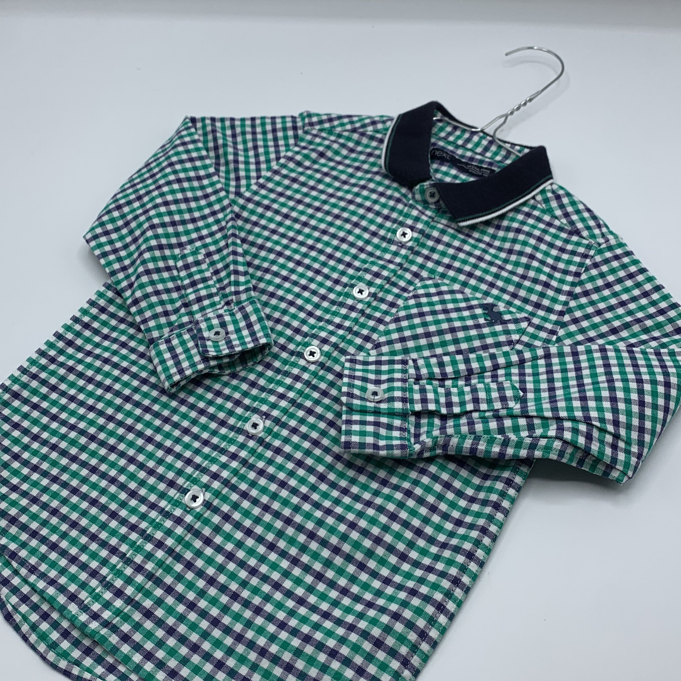 1-Chemise à carreaux Next 👔, modèle inconnu