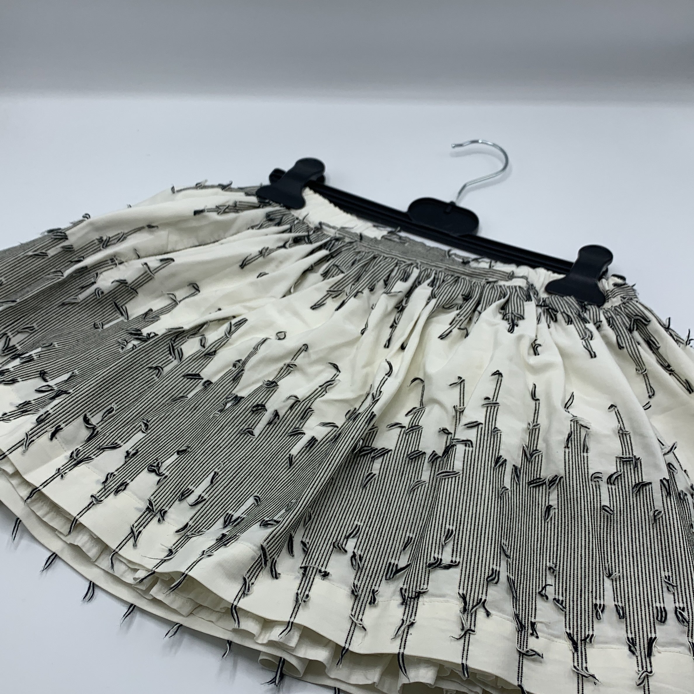 1-Rory Beca Jupe taille 8 👧 à rayures et détails texturés