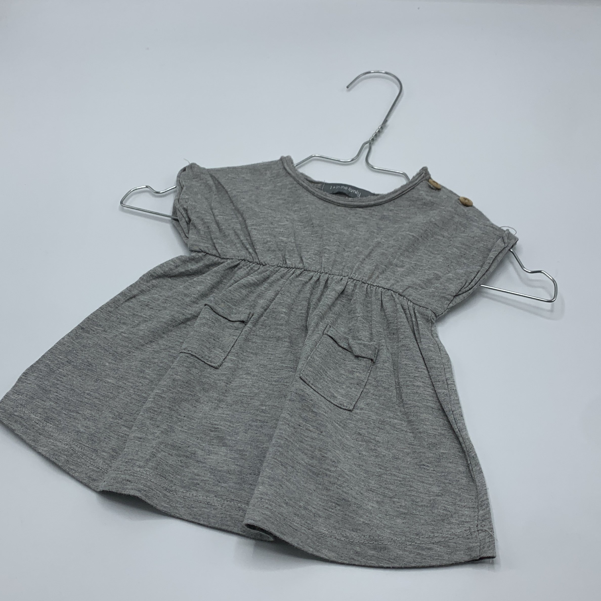 1-1+ In The Family Robe Gris Enfant 👧