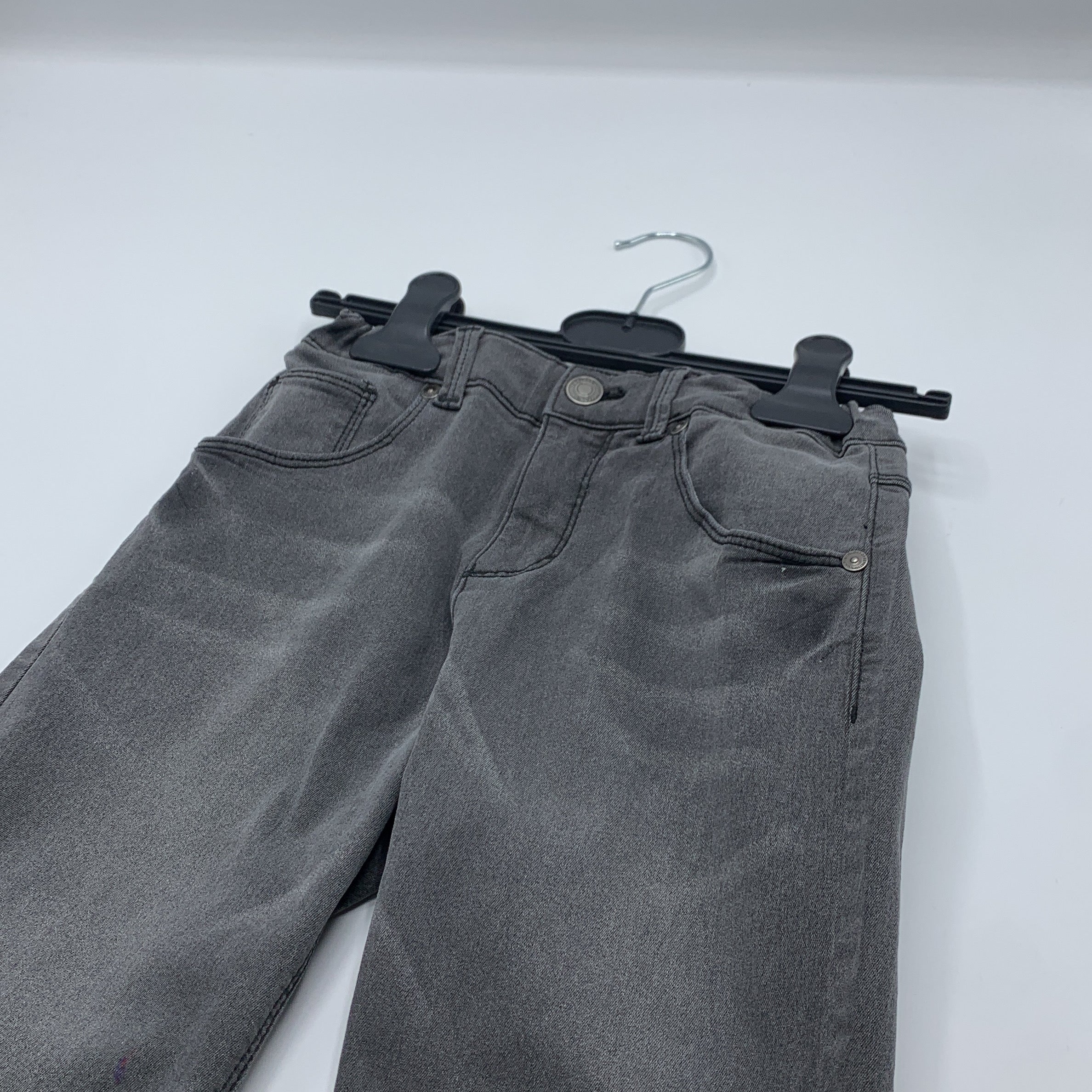 1-Pantalon slim United Colors of Benetton, gris anthracite