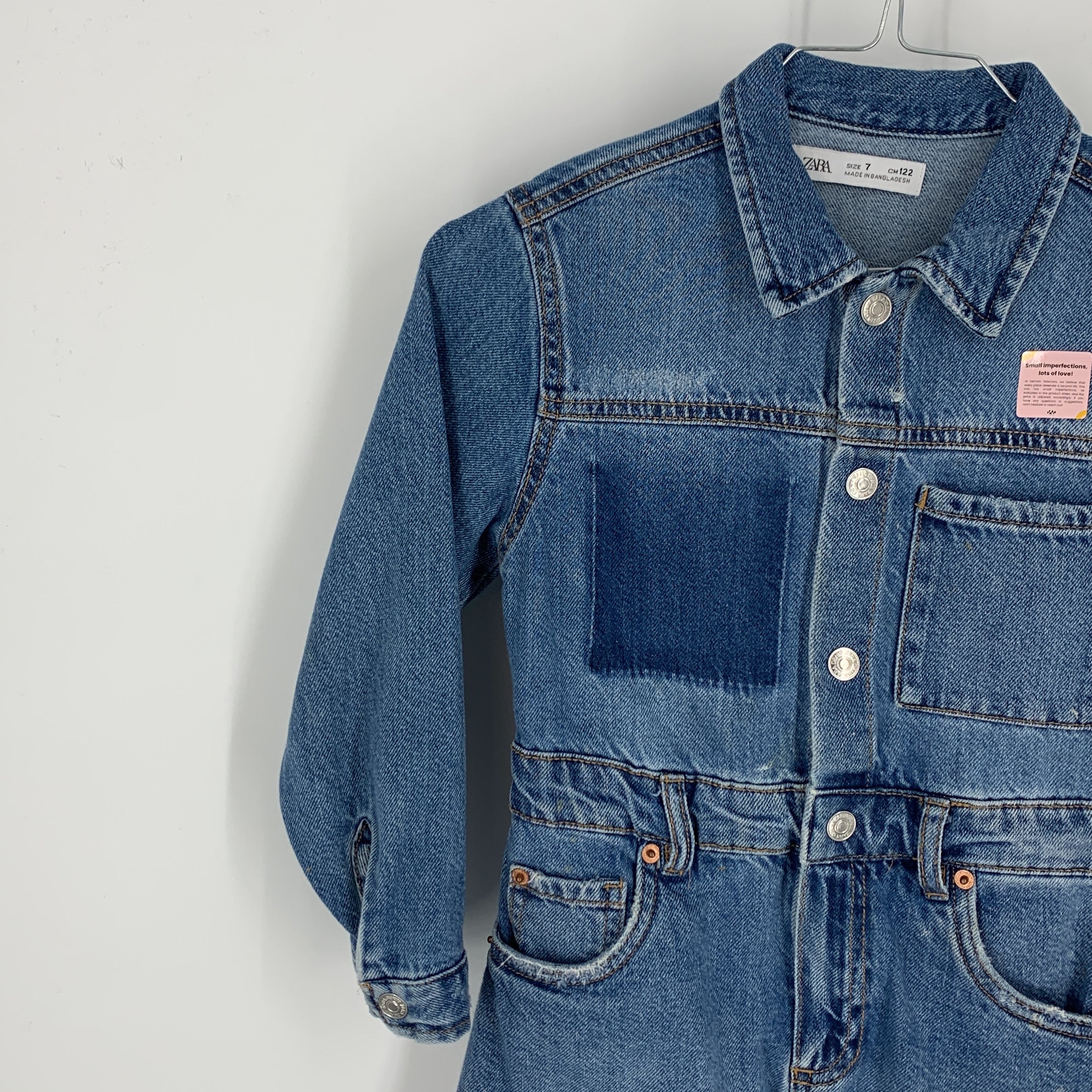 1-Zara - Veste en jean - 7 ans