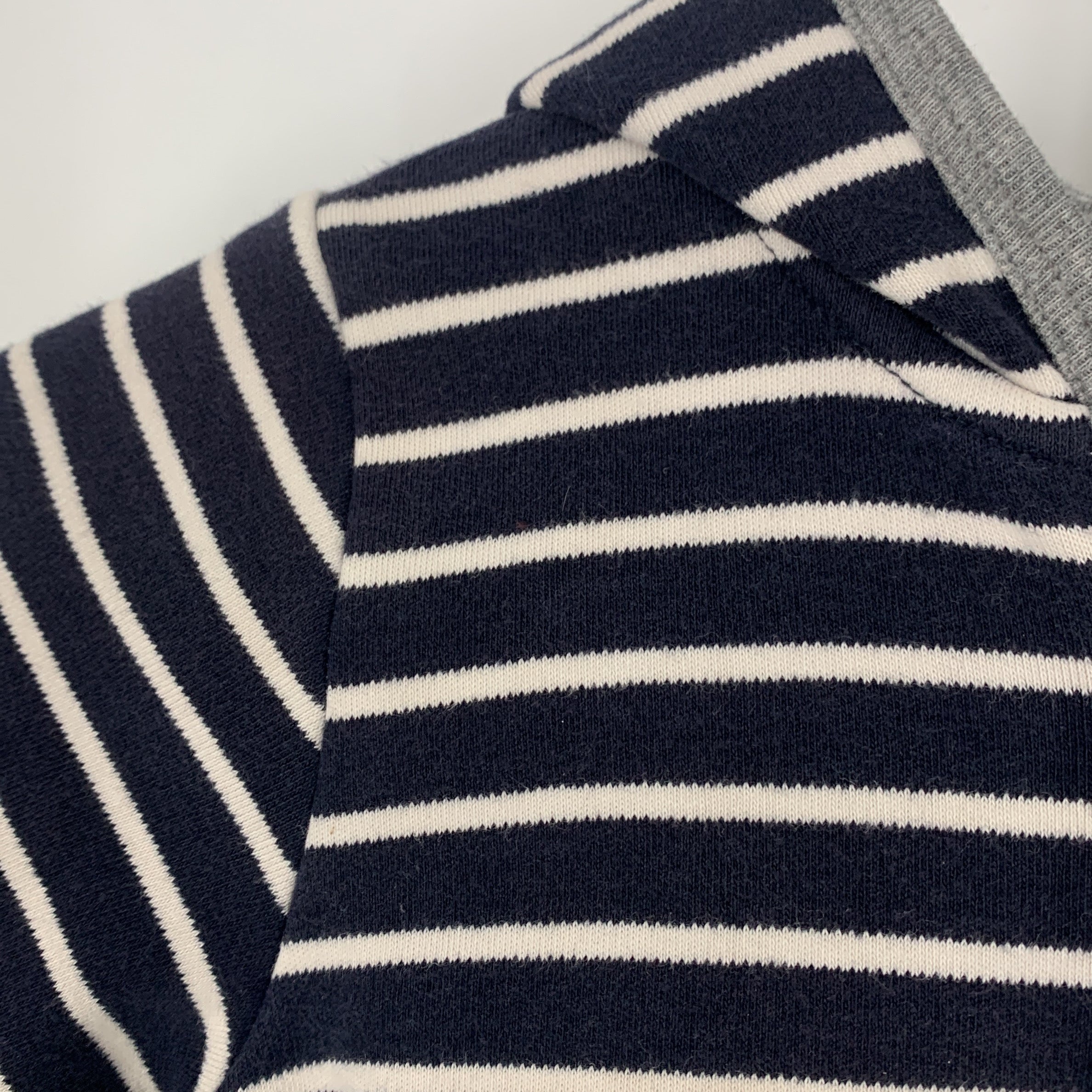 1-Petit Bateau - Gilet à rayures - 18M/81cm