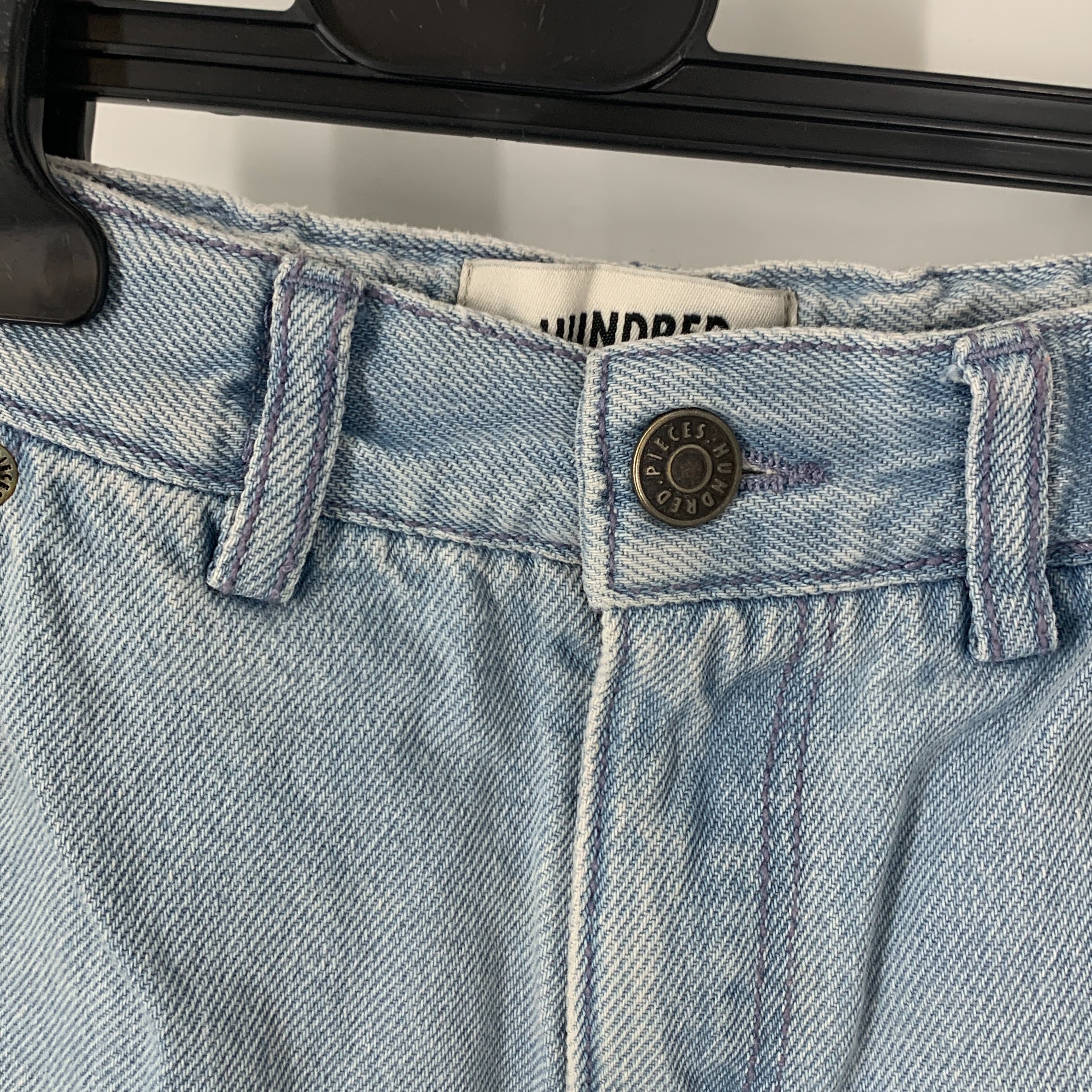 1-Hundred Pieces - Short en jean - 8Y