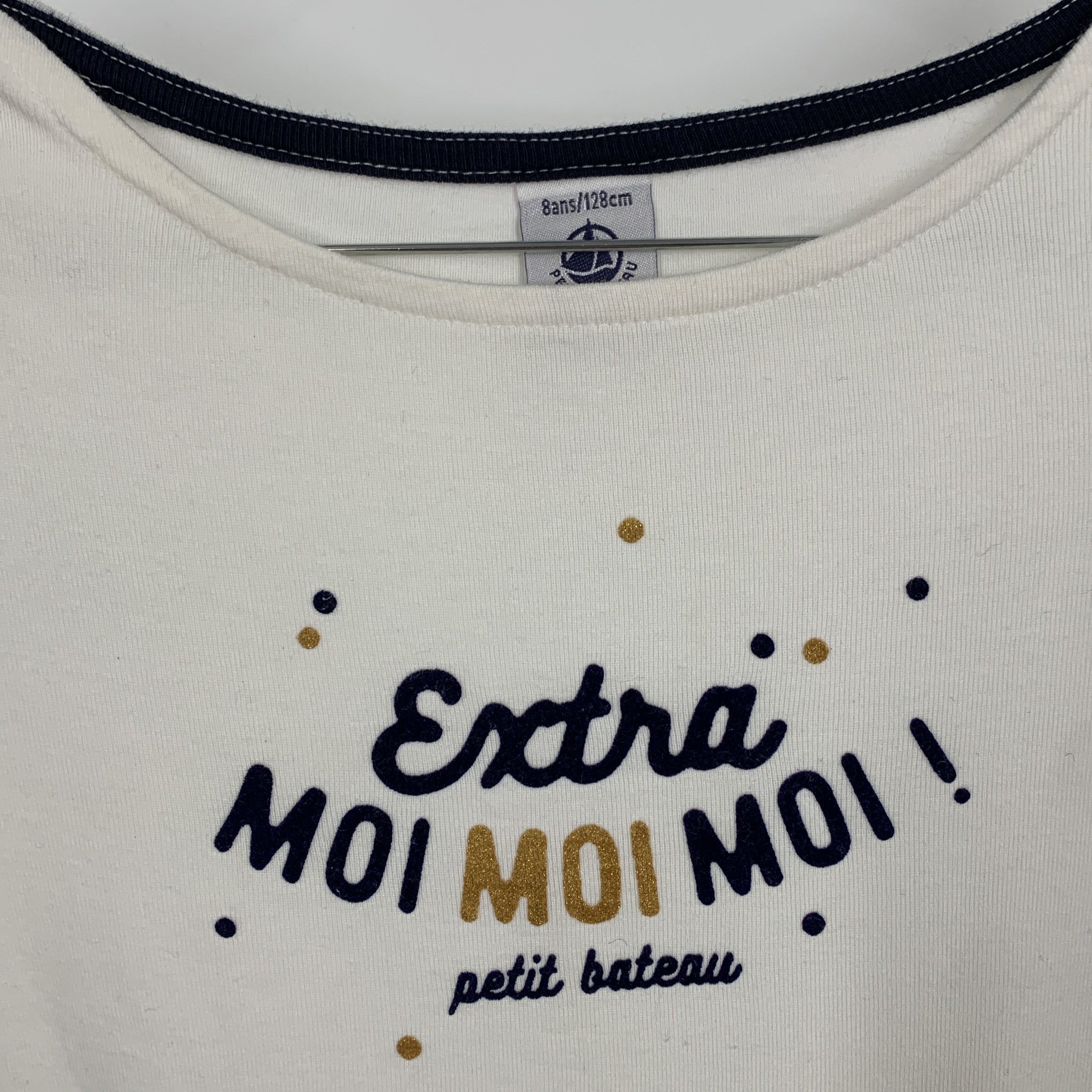 1-Petit Bateau - T-shirt - 8 ans