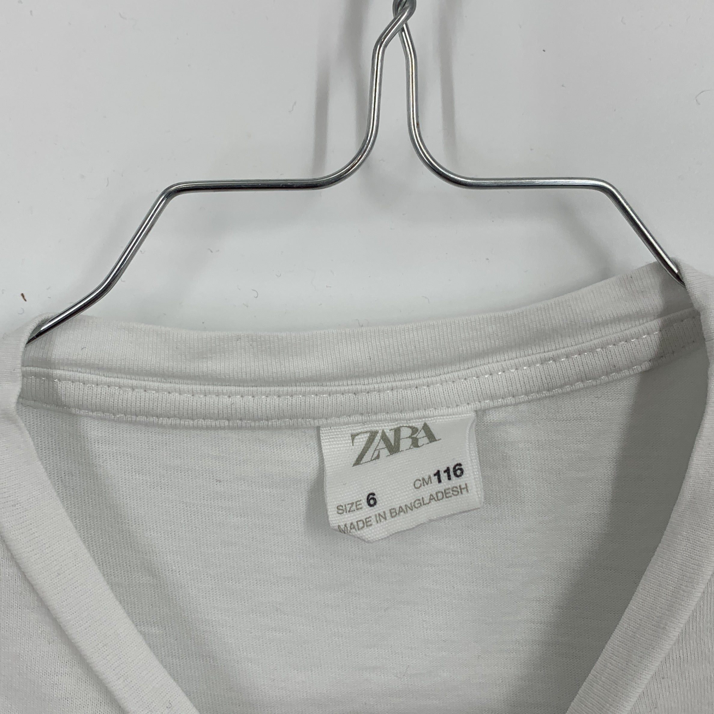 1-Zara - T-shirt manches longues - 6 ans