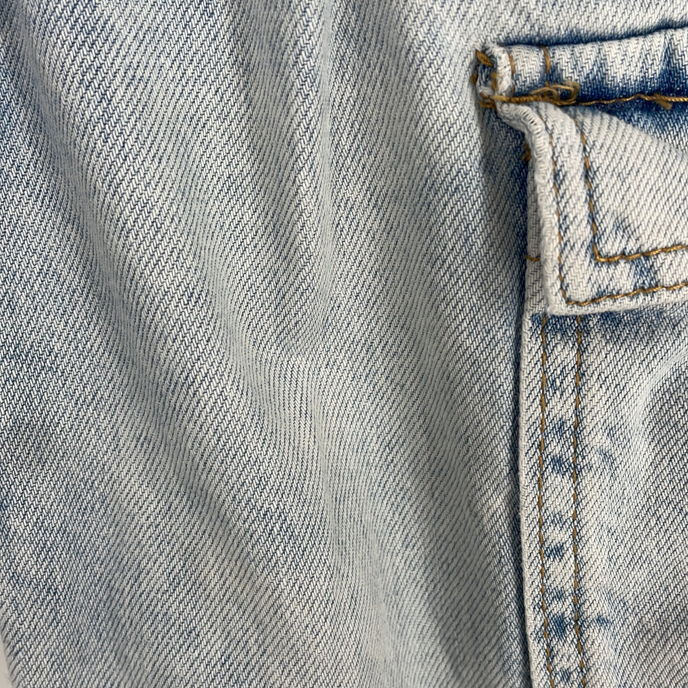 1-ZARA - Short Cargo en Jean - Taille 7 ans