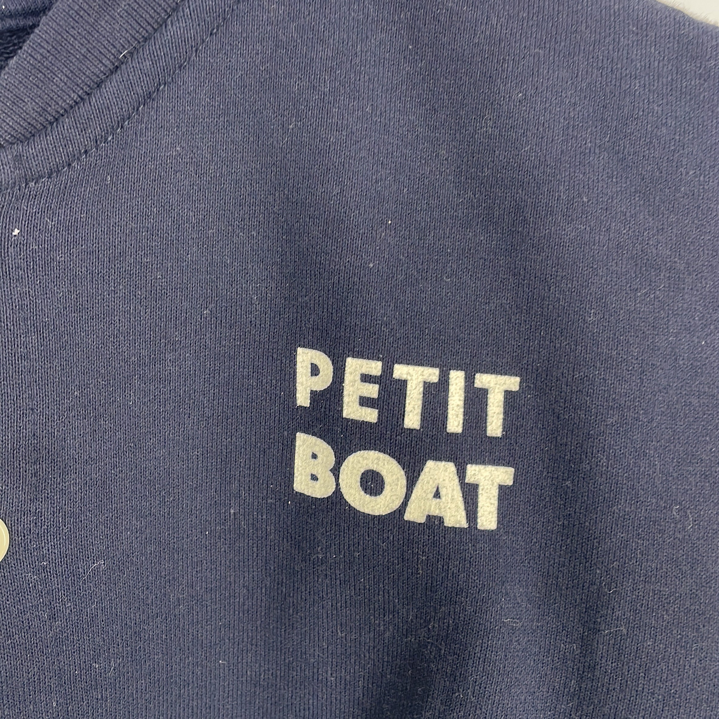 1-Petit Bateau - Blouson style Teddy - 18 mois