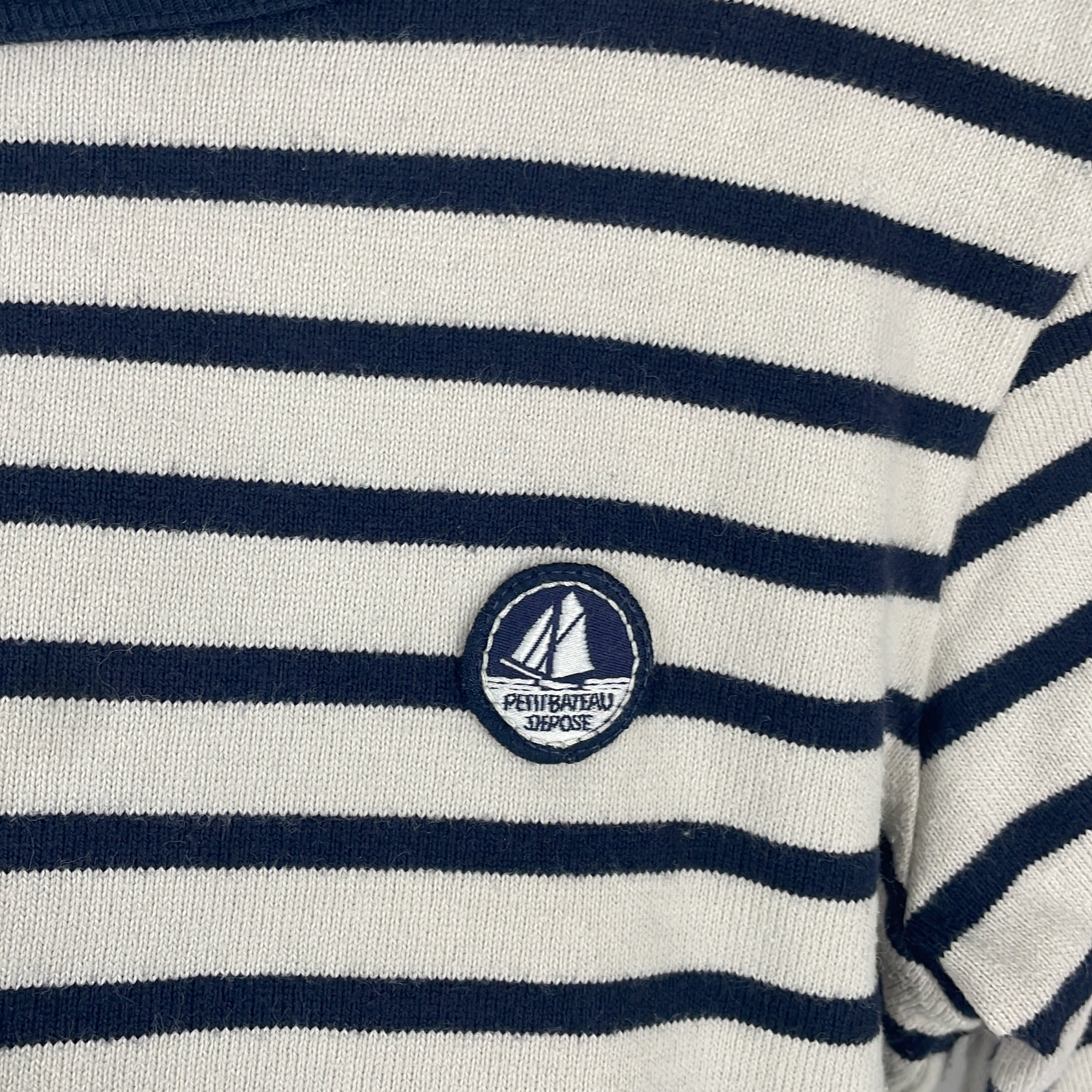 1-Petit Bateau - Marinière - 10 ans (140cm)