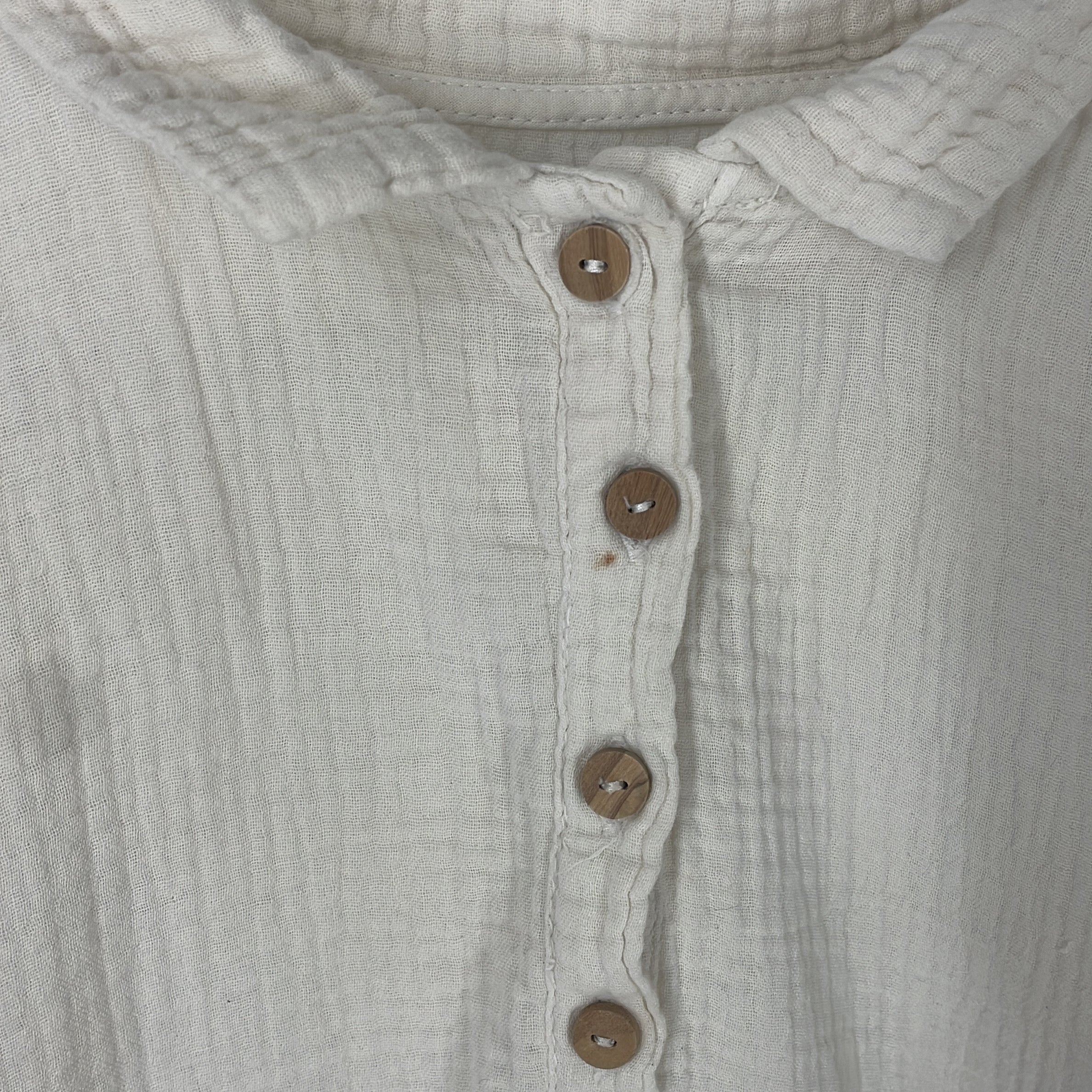 1-ZARA - Chemise Gaze de Coton - 6 ans