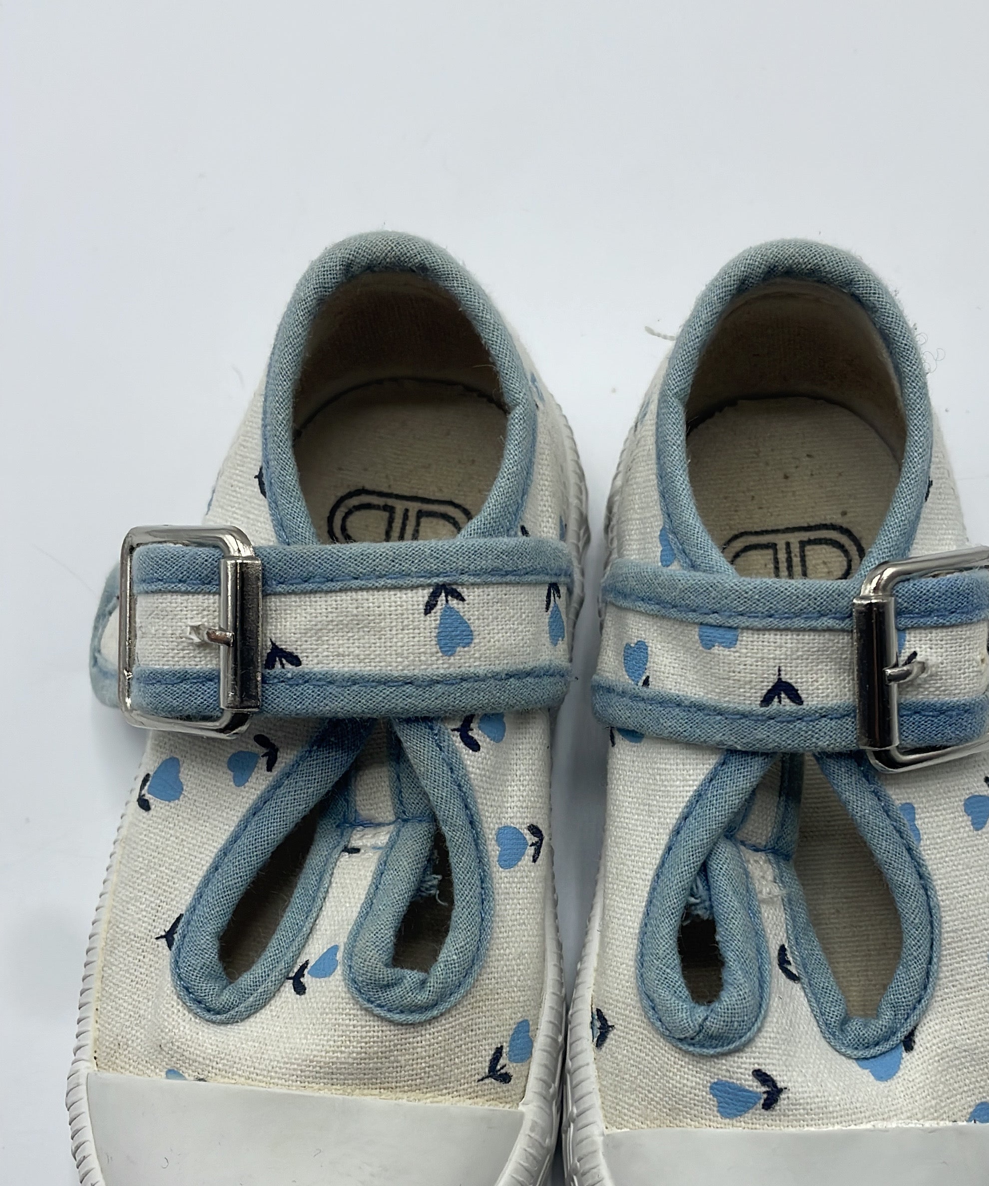 1-Chaussures Bébé - Toile Imprimée - Taille 22