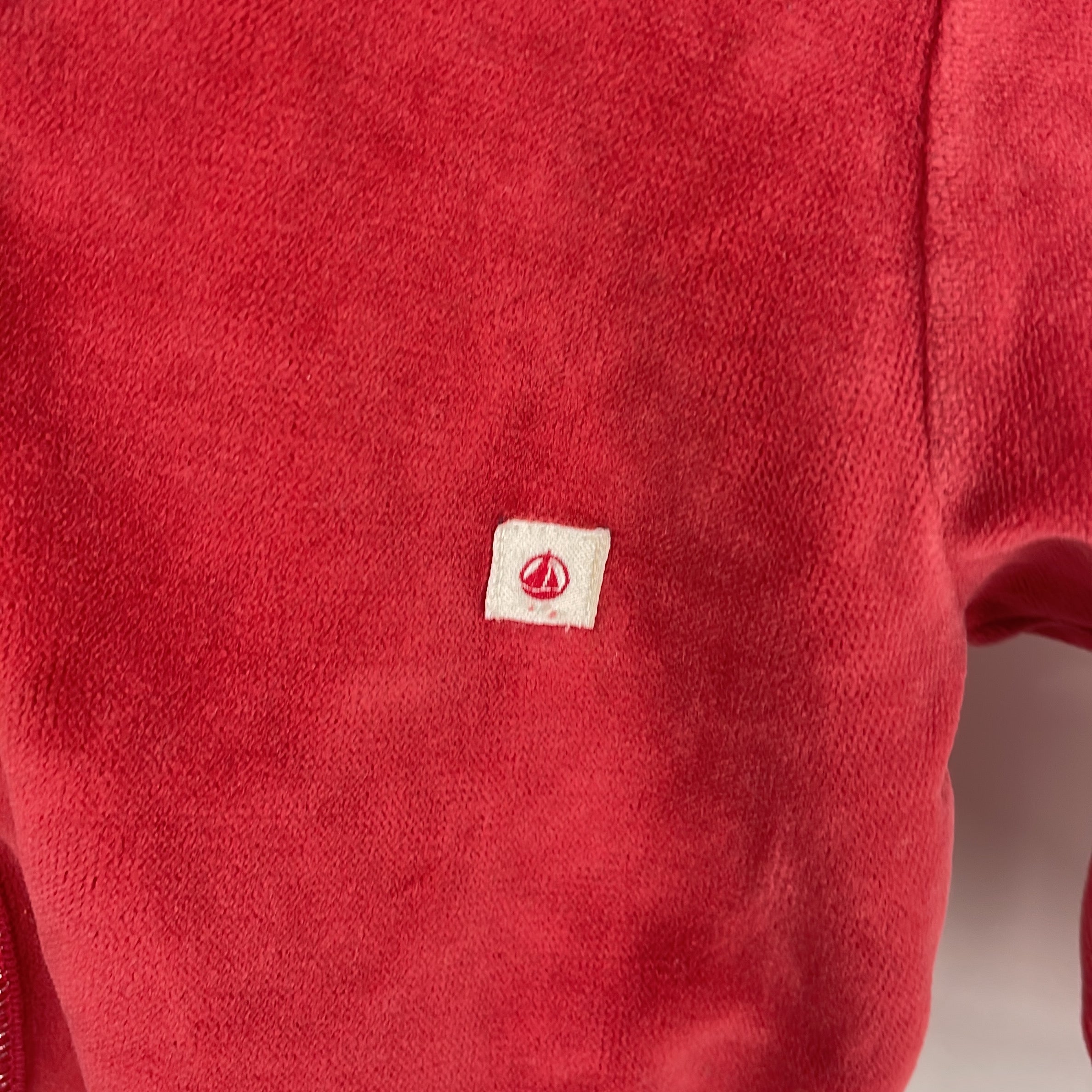 1-Petit Bateau - Cardigan en Velours - 18 mois