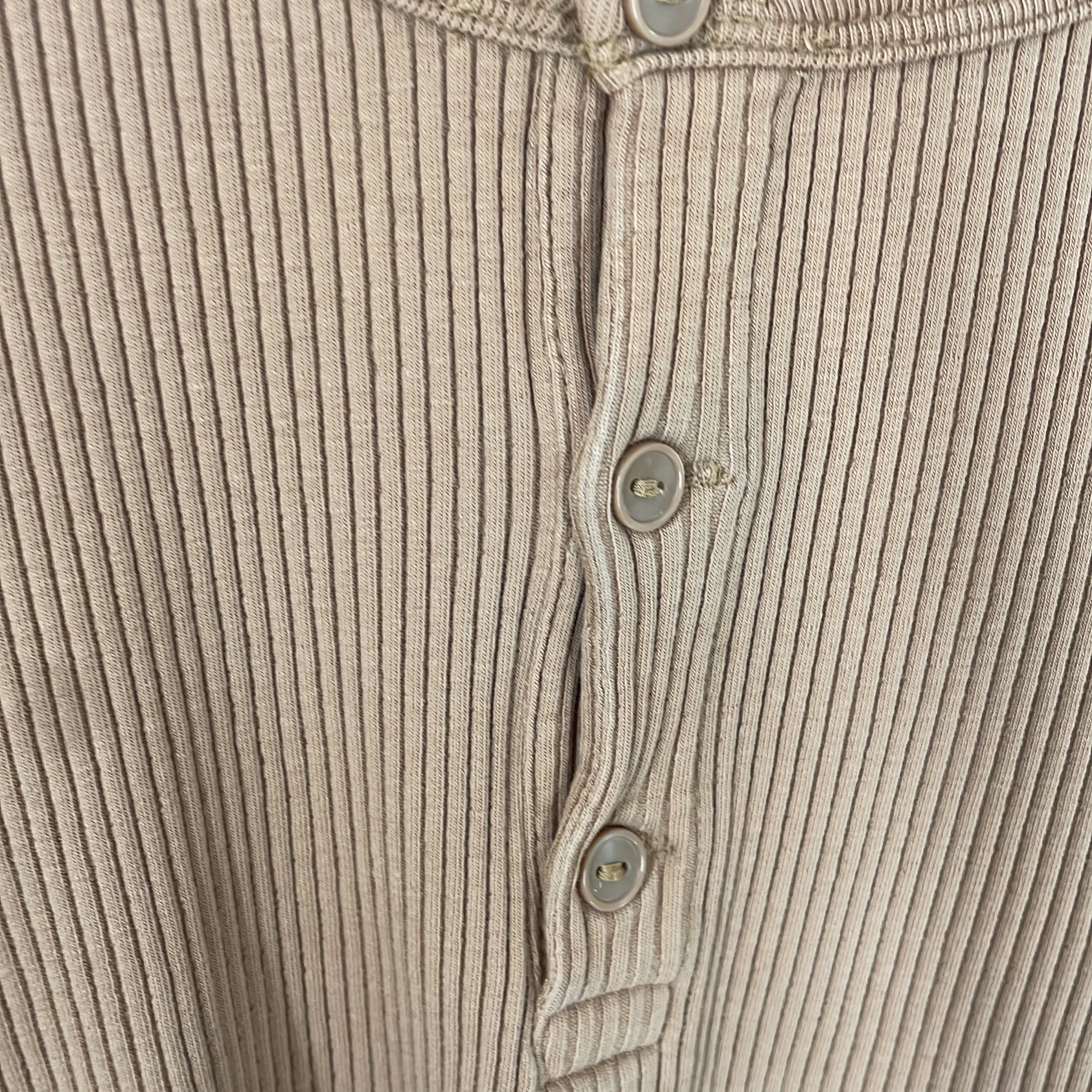 1-H&M - T-shirt à manches longues côtelé - 134/140