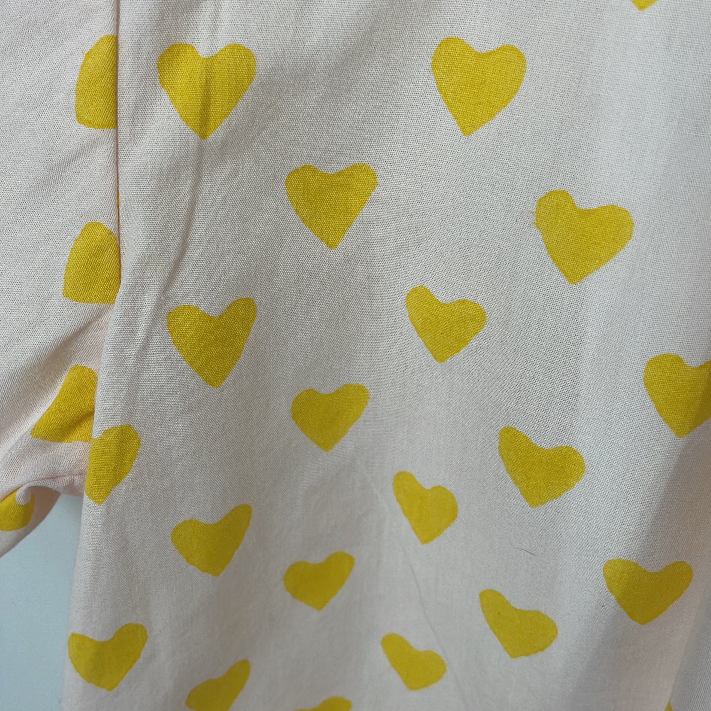 1-Holi & Love - Chemise à cœurs - 8/9 ans
