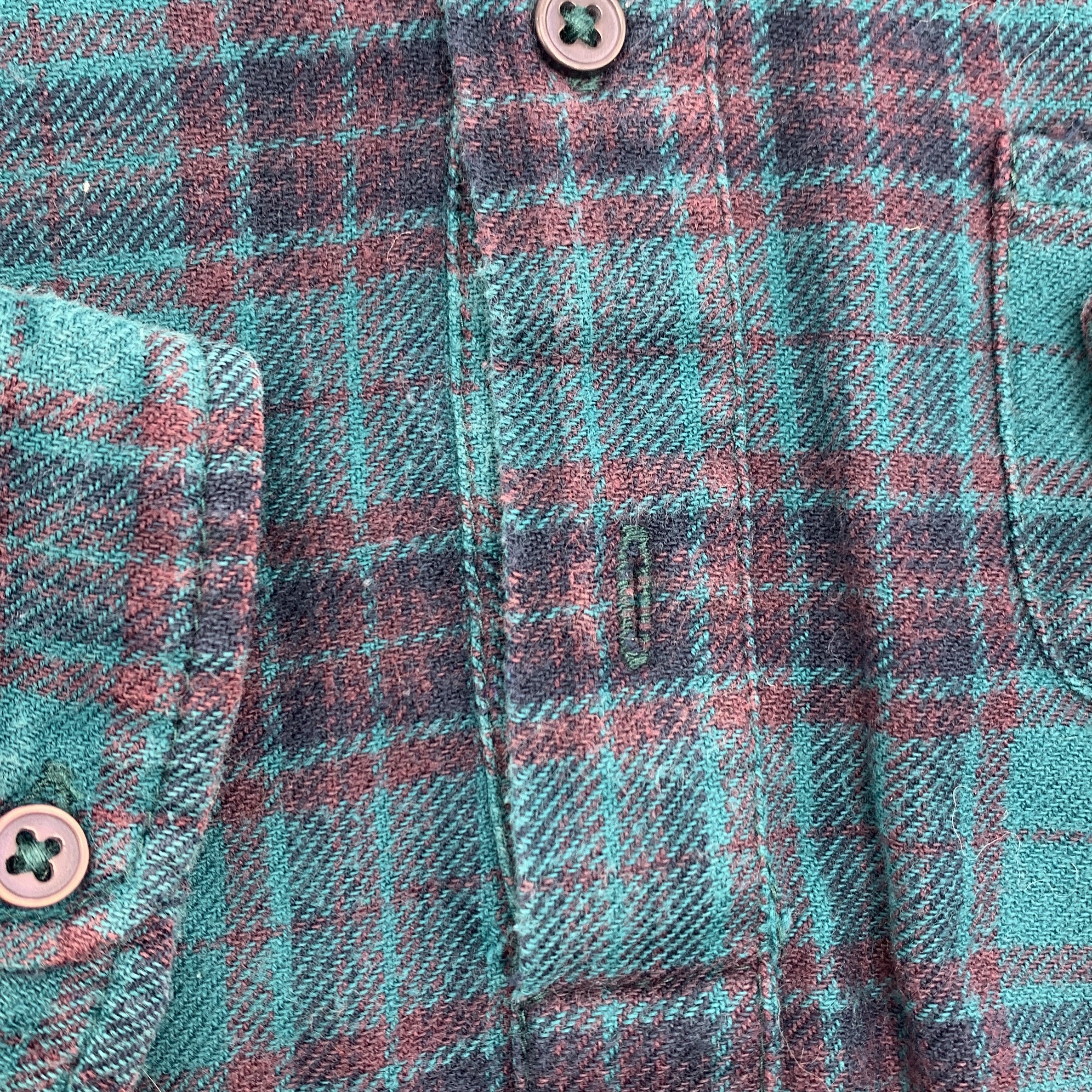 2-Chemise à carreaux BONTON, taille 12 ans 👧