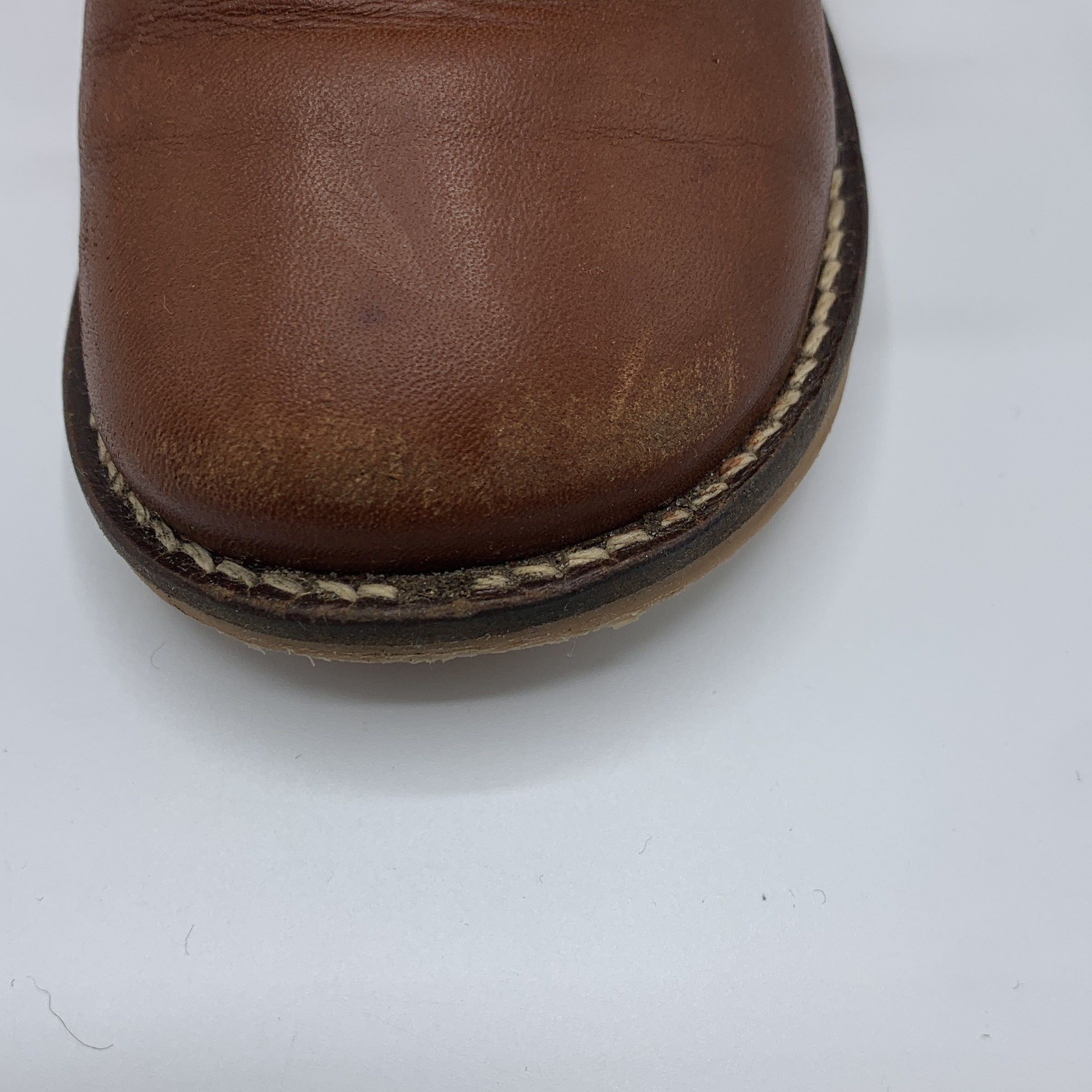 2-Jacadi 👞 Bottines en cuir marron taille 23