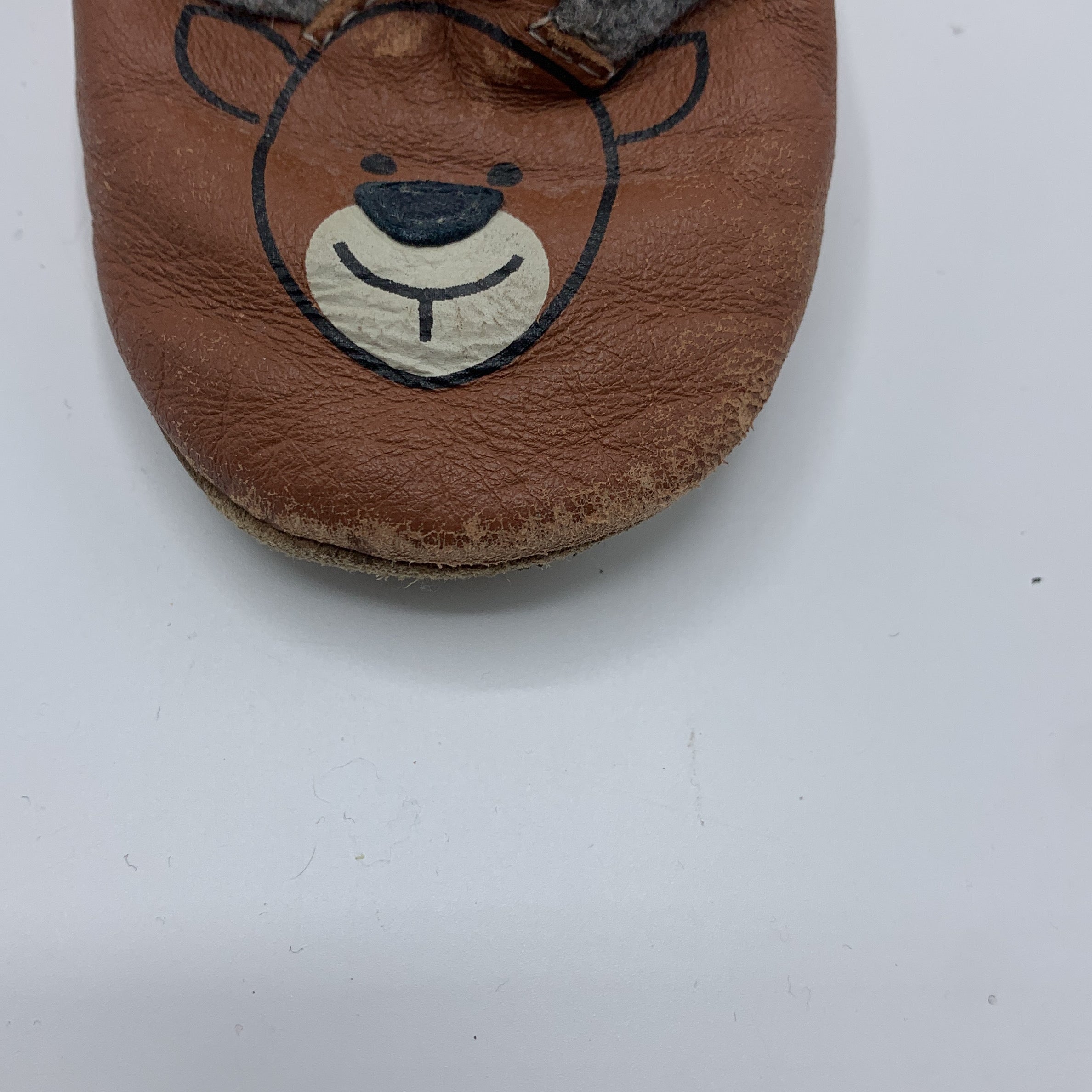 2-ROBEEZ Chaussons en cuir motif renard 🦊