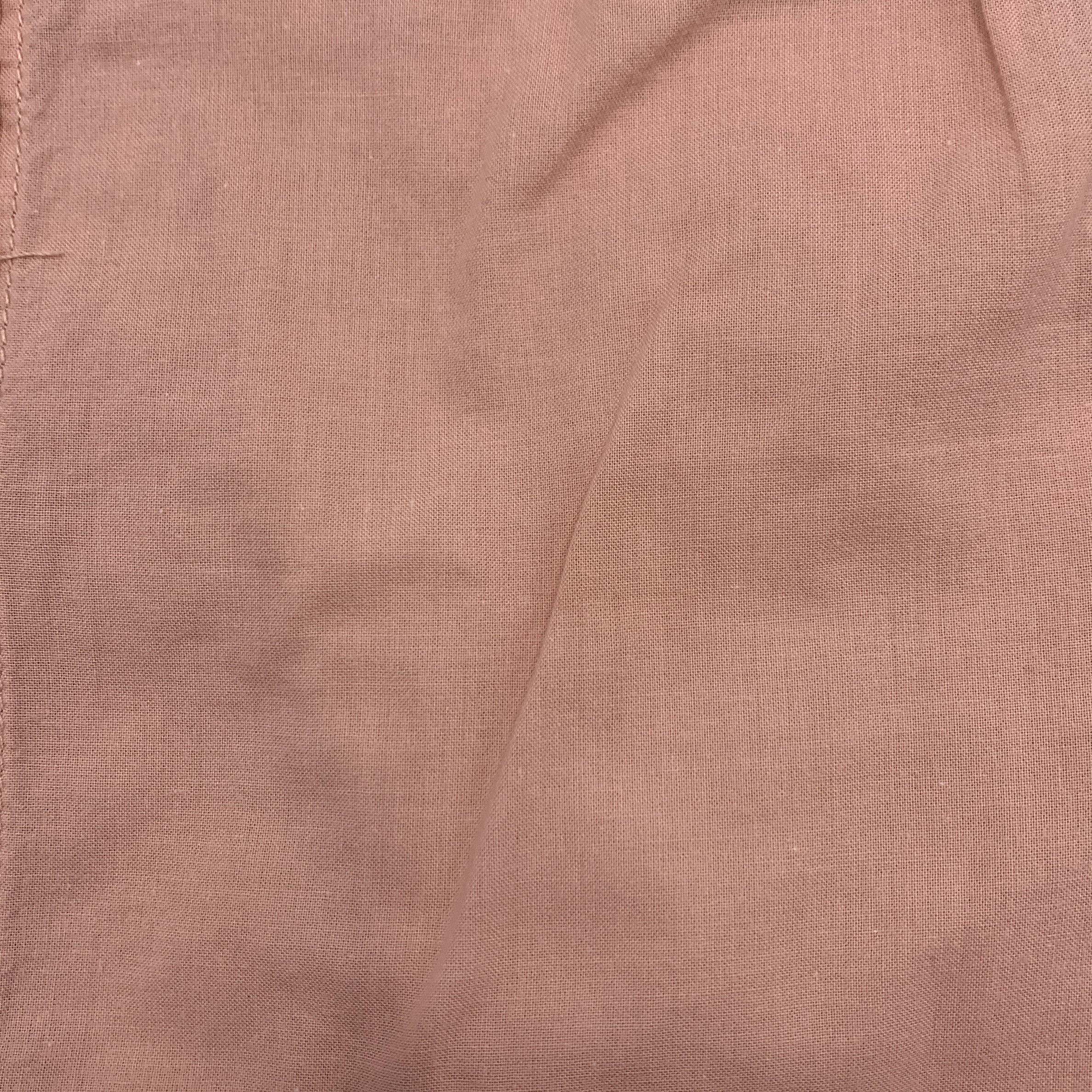 2-Chemise BONTON rose pâle à volants et manches longues 🌸