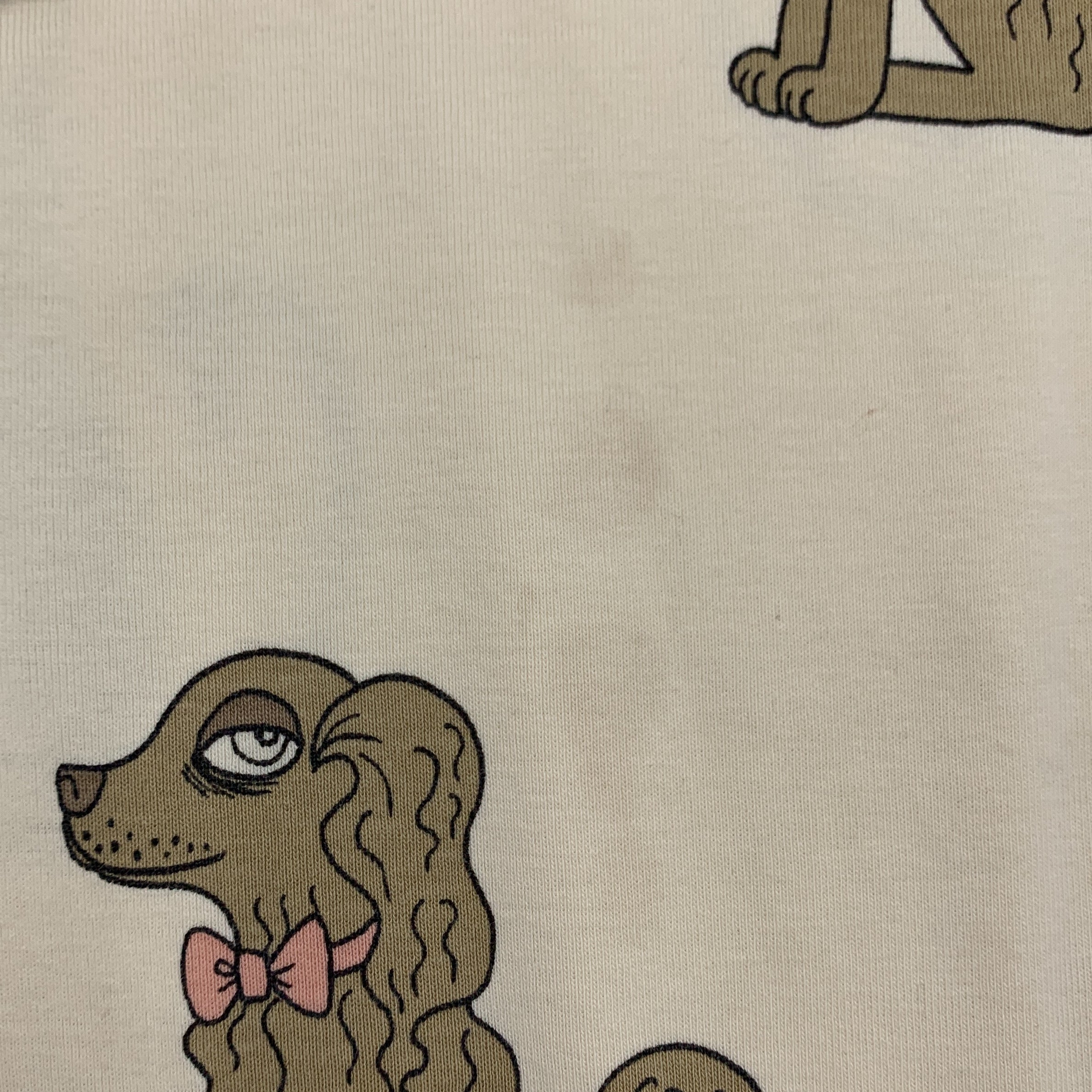 2-Body Mini Rodini Organic 80/86 avec motif chien