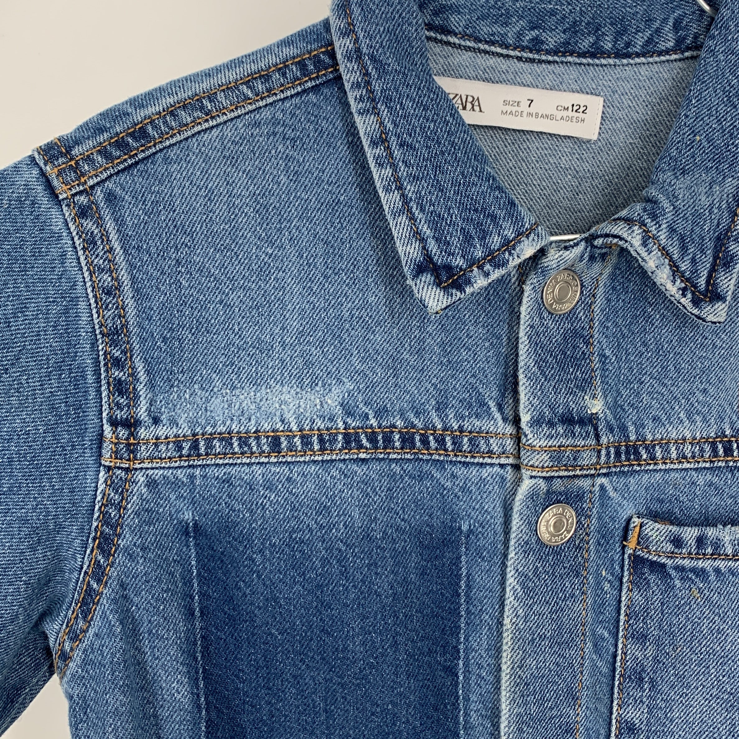 2-Zara - Veste en jean - 7 ans