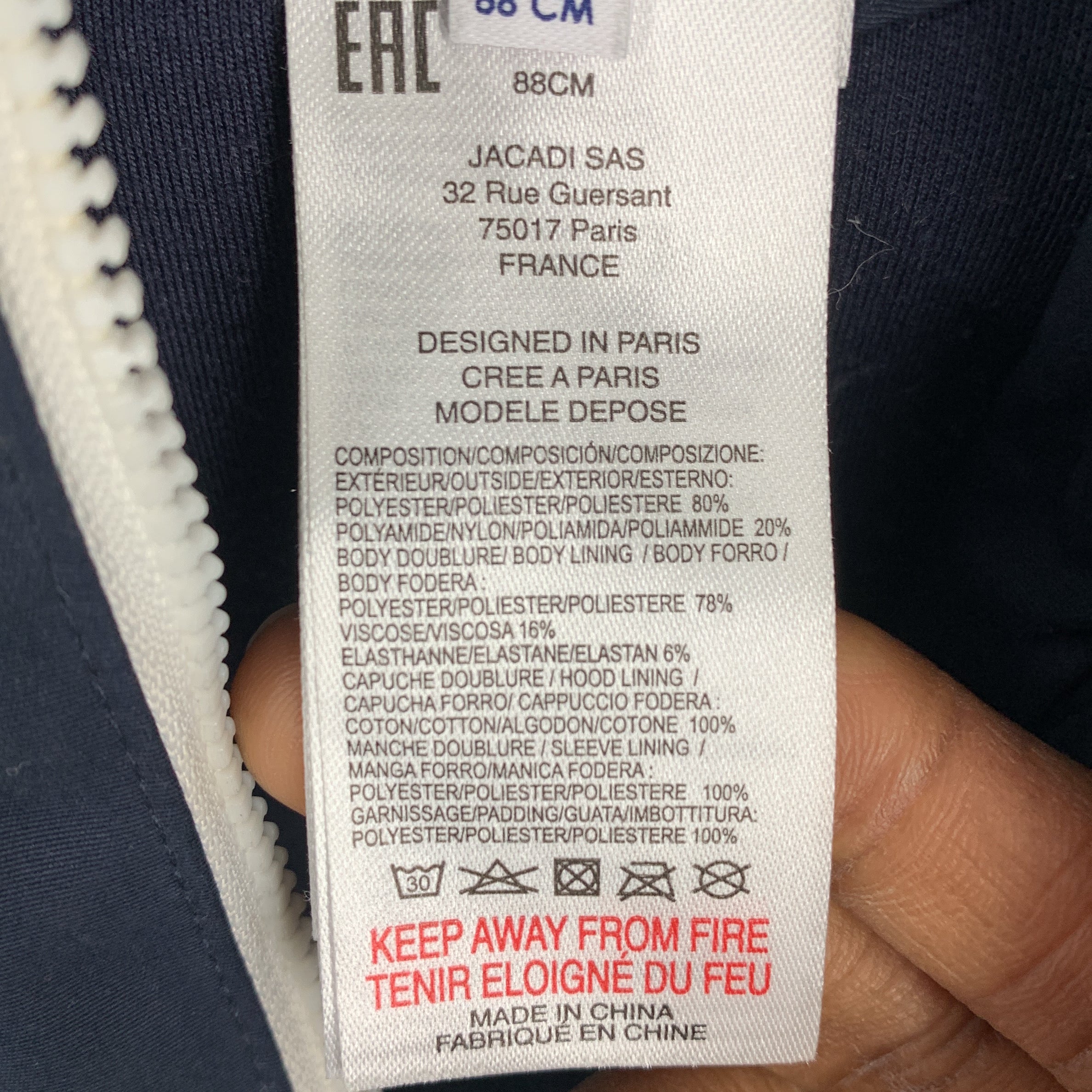 2-Jacadi - Veste - 24M