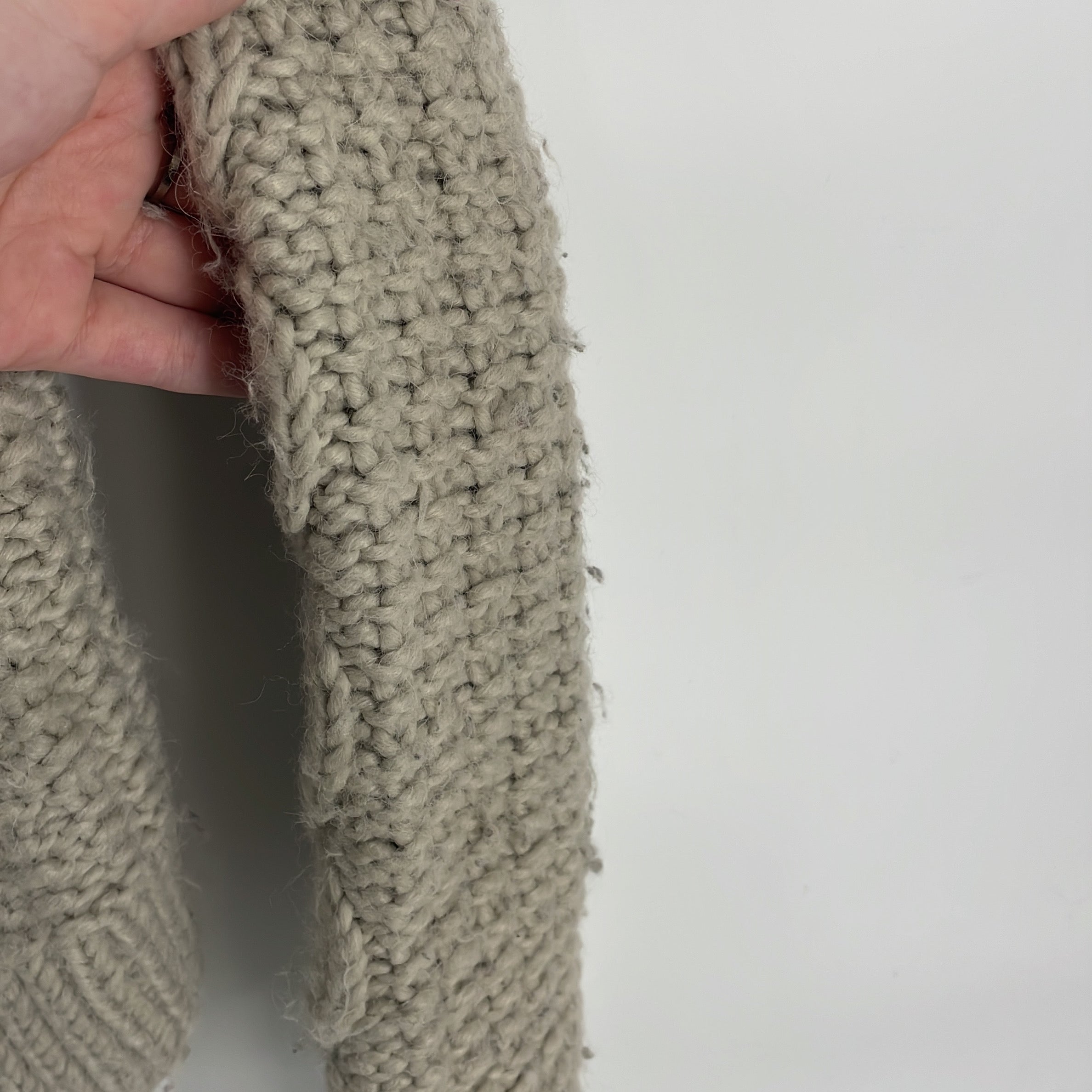2-Bonpoint - Gilet en maille torsadée - 8 ans