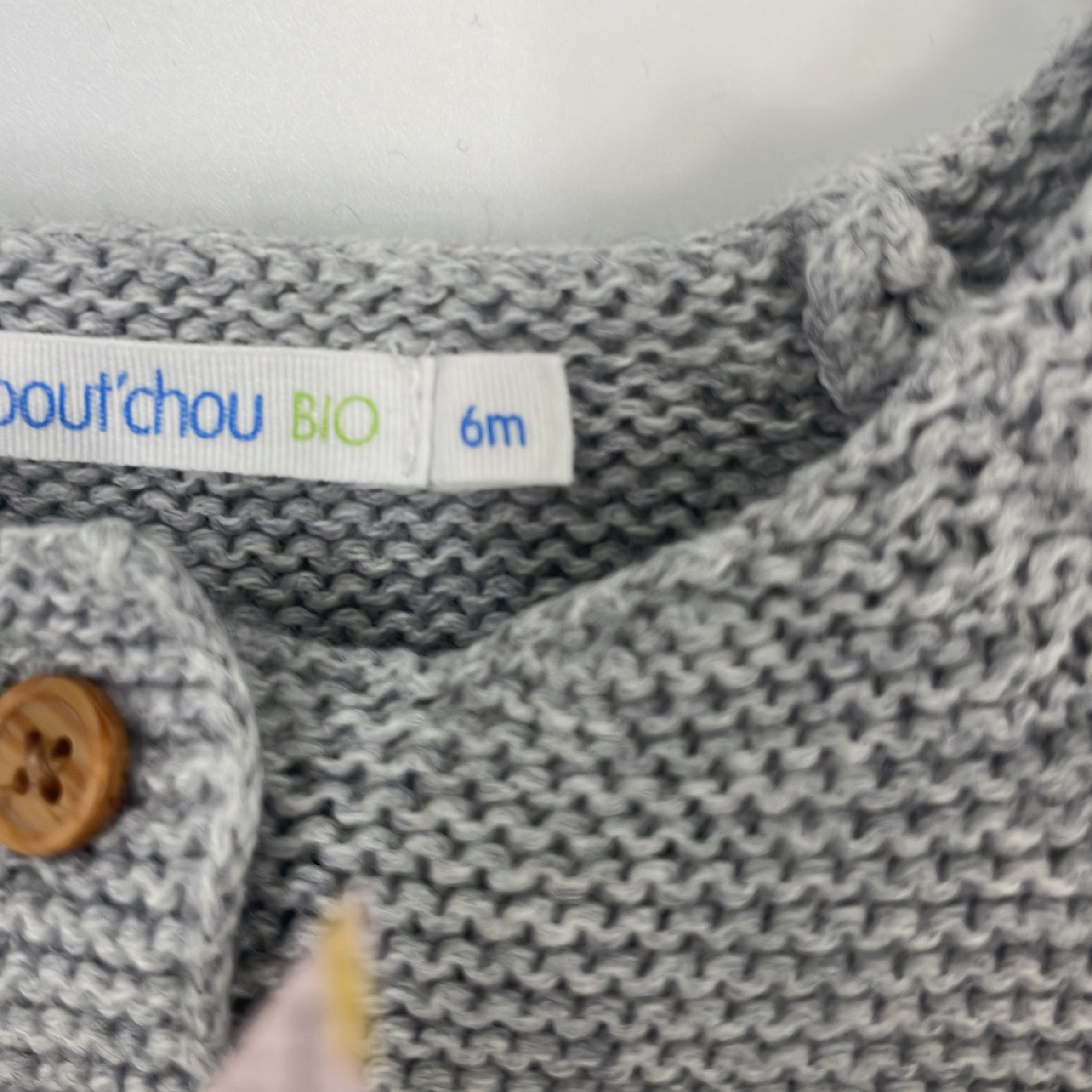 2-bout'chou - Gilet bébé - 6m