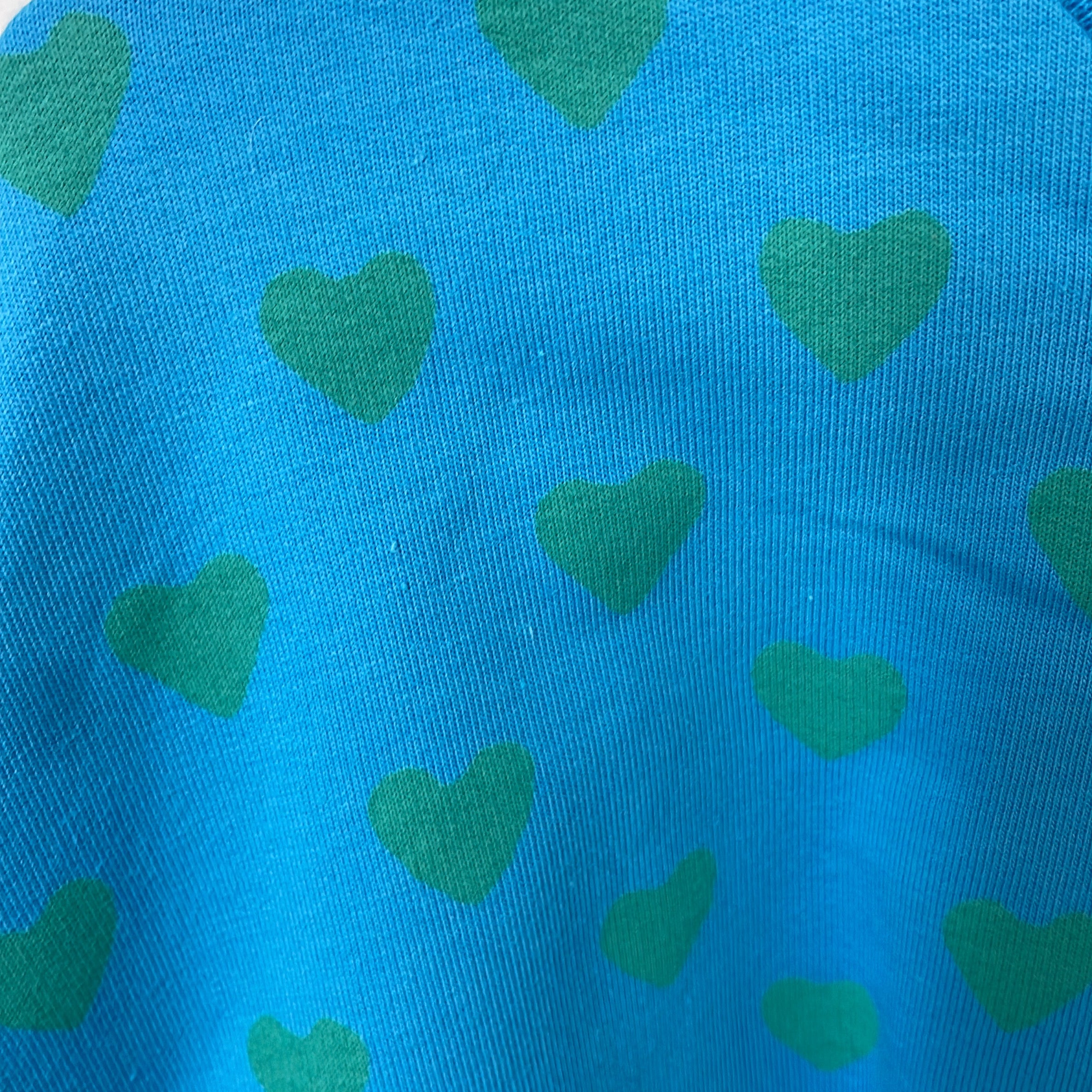 2-Holi & Love - Sweatshirt à cœurs - 8/9 ans